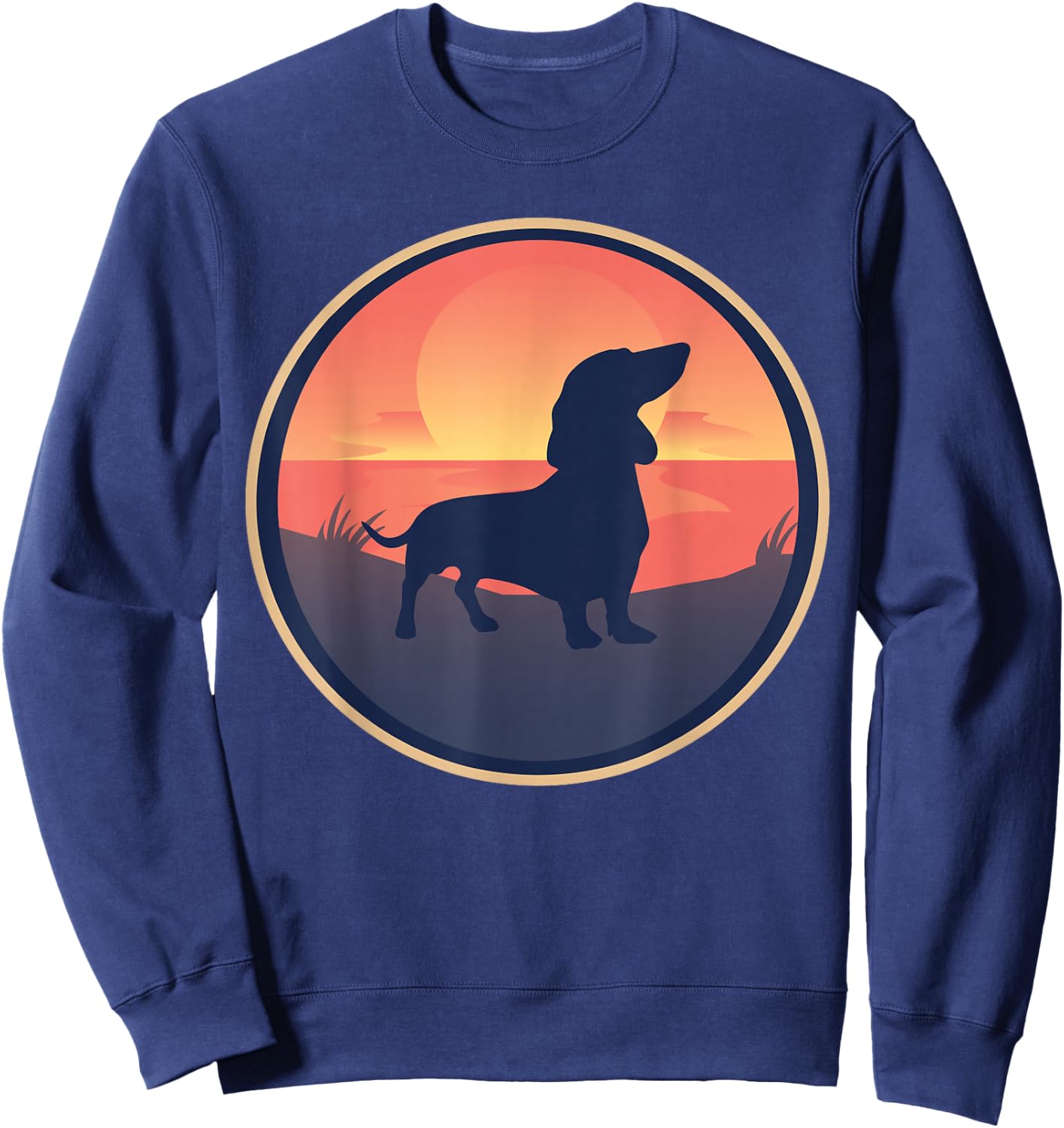 Dachshund Dachshund Teckel Sweatshirt - Sweatshirt | Navy