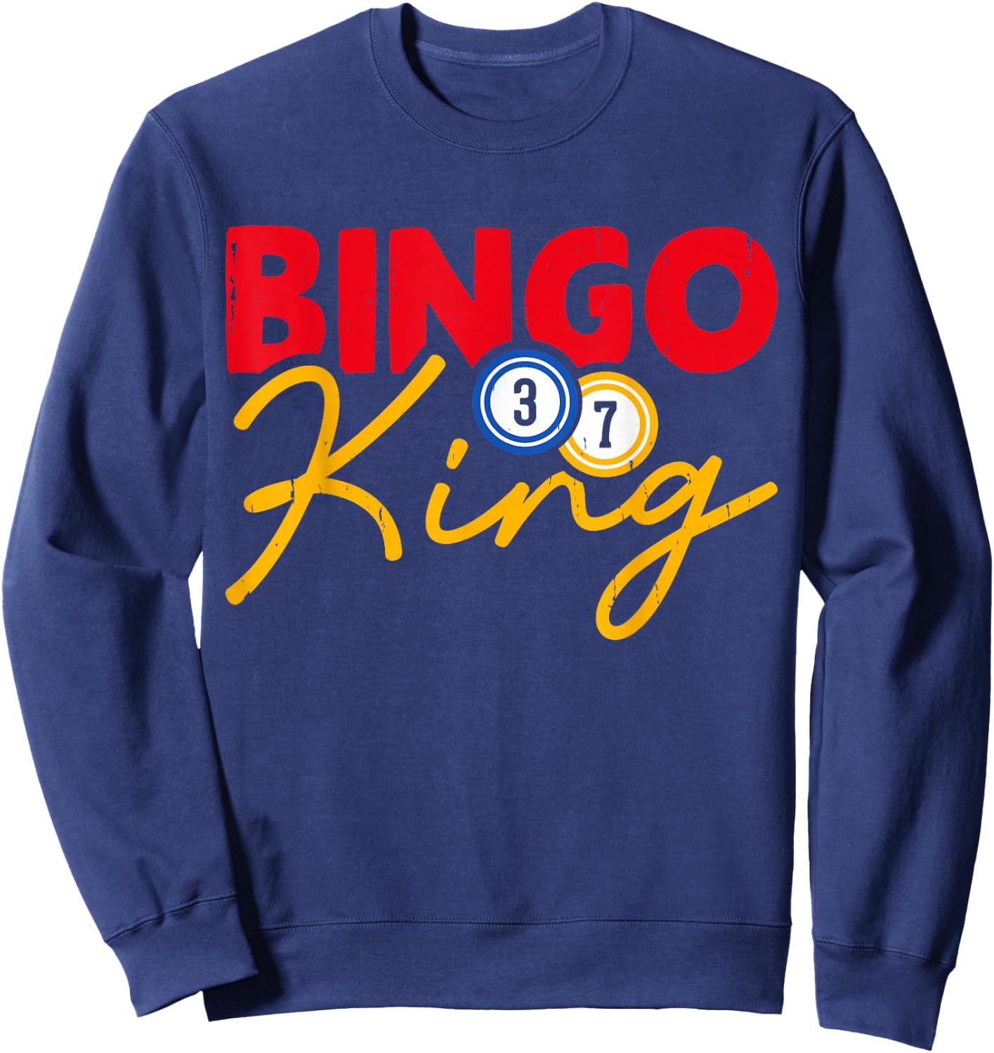 Bingo King Sweatshirt - Sweatshirt | Navy