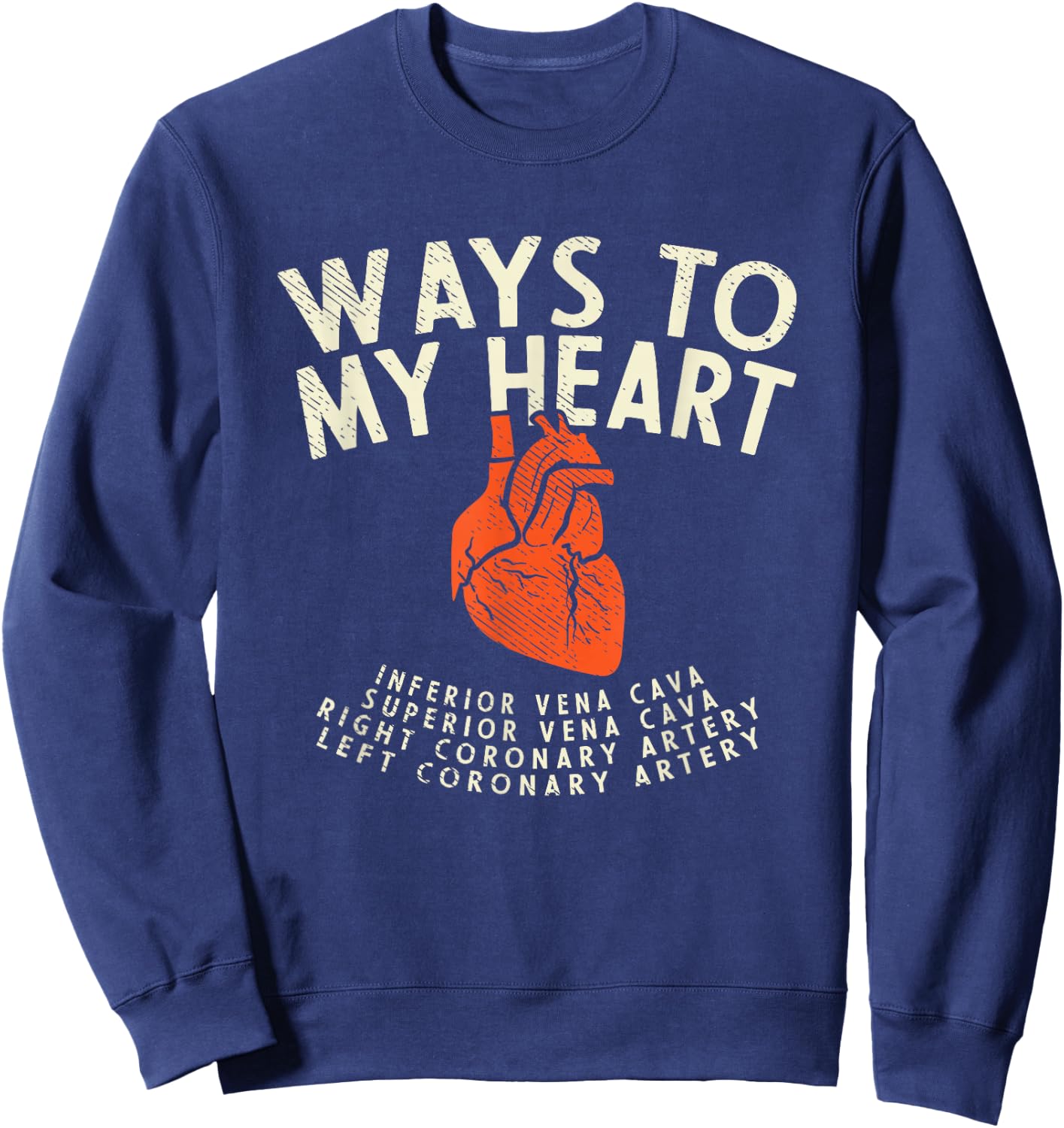 Medical Student, Cardiology, Cardiac Nurse, Cardiology Sweatshirt - Sweatshirt | Navy