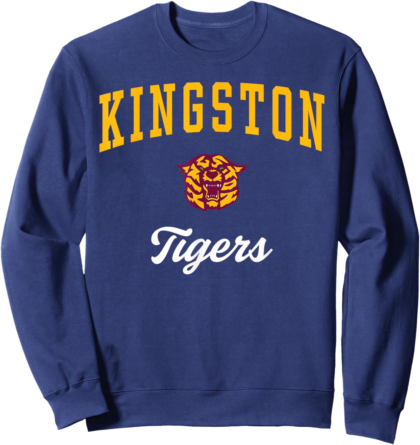 Kingston High School Tigers Sweatshirt - Sweatshirt | Navy