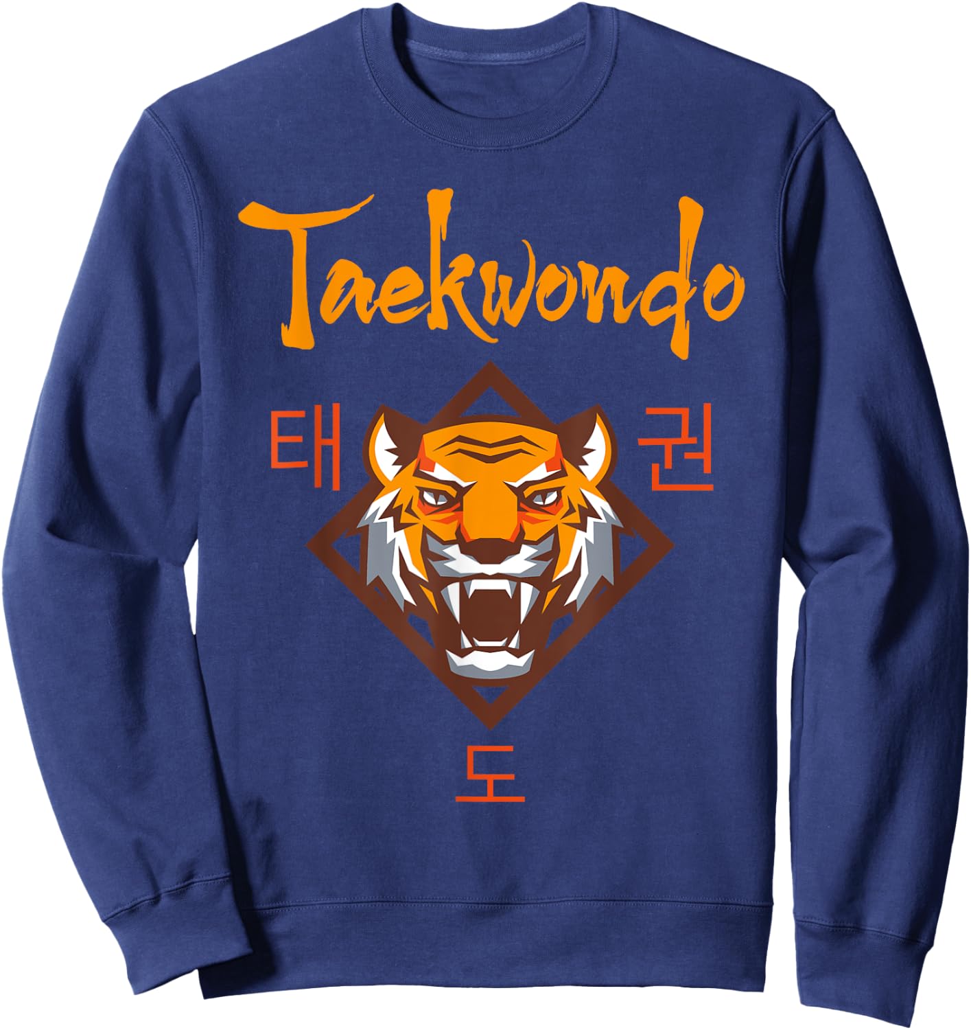 Tiger Taekwondo Sweatshirt - Sweatshirt | Navy