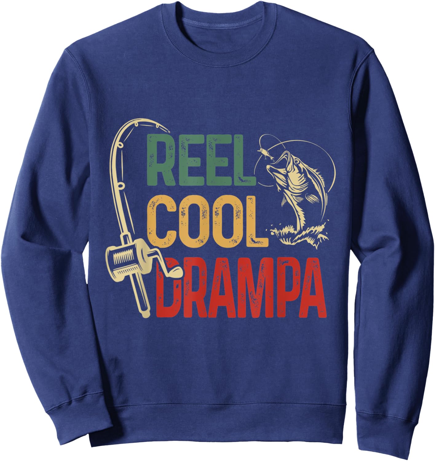 Reel cool Reel cool Drampa Sweatshirt - Sweatshirt | Navy