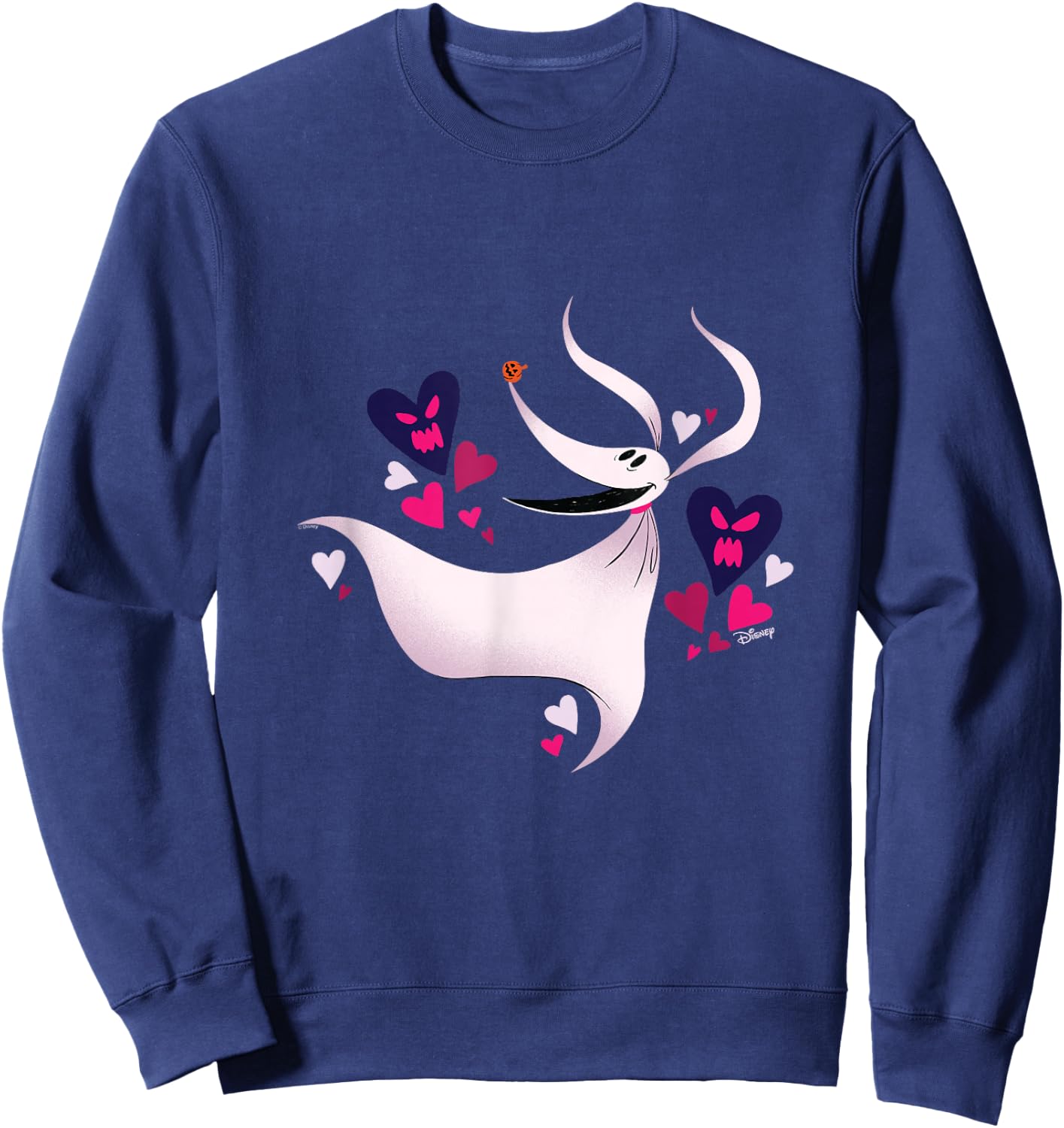 The Nightmare Before Christmas - Zero Sweatshirt - Sweatshirt | Navy