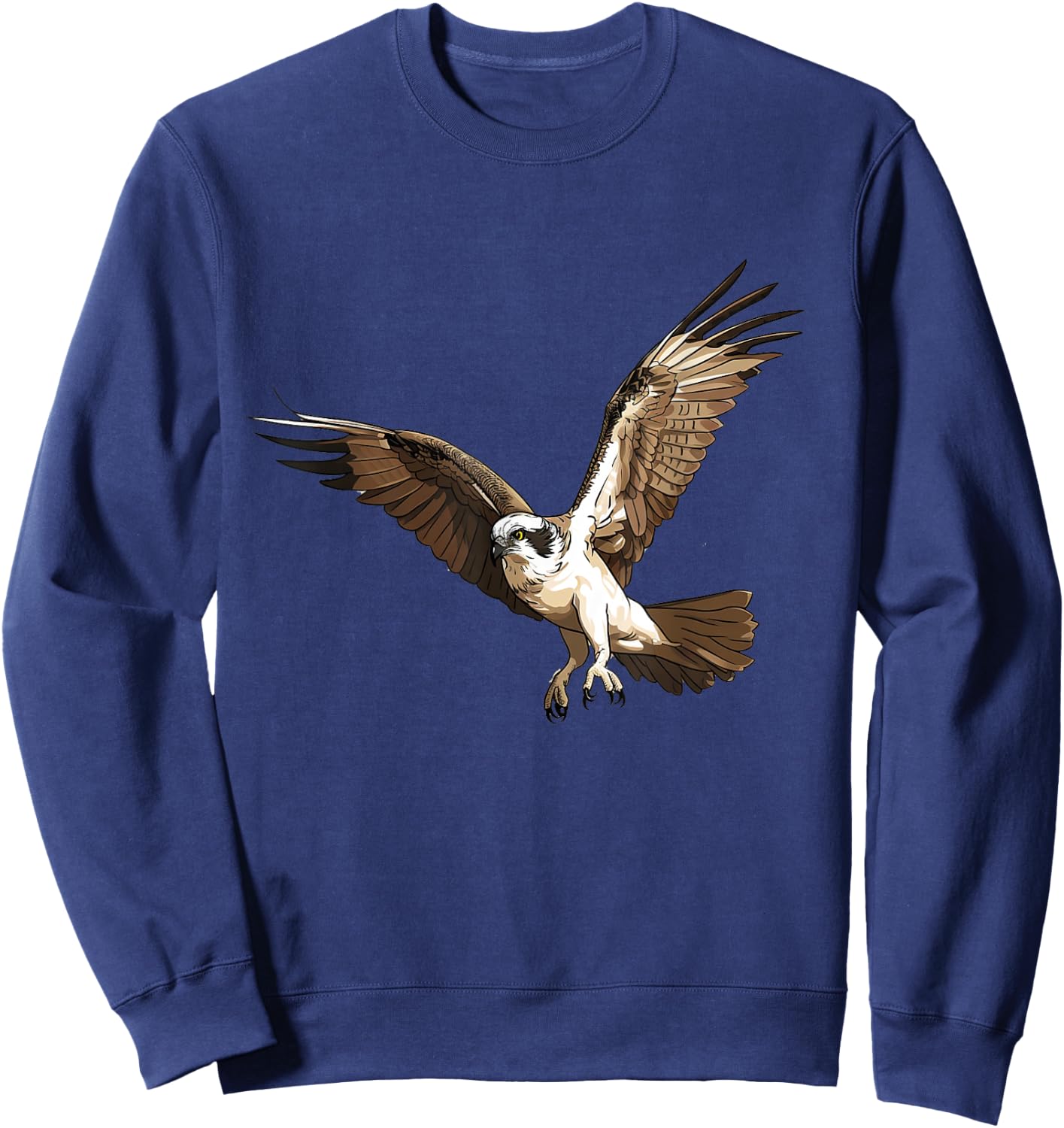 Osprey bird lover illustration Sweatshirt - Sweatshirt | Navy