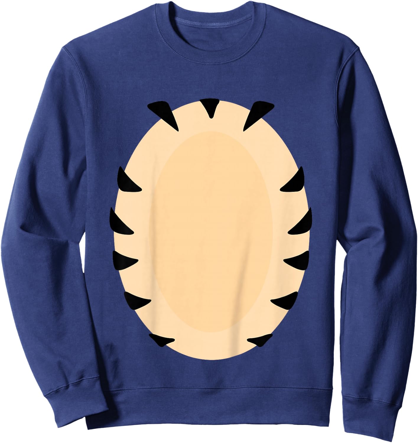 Kids Tiger Costume Kids Children Orange Boy Girl DIY Sweatshirt - Sweatshirt | Navy