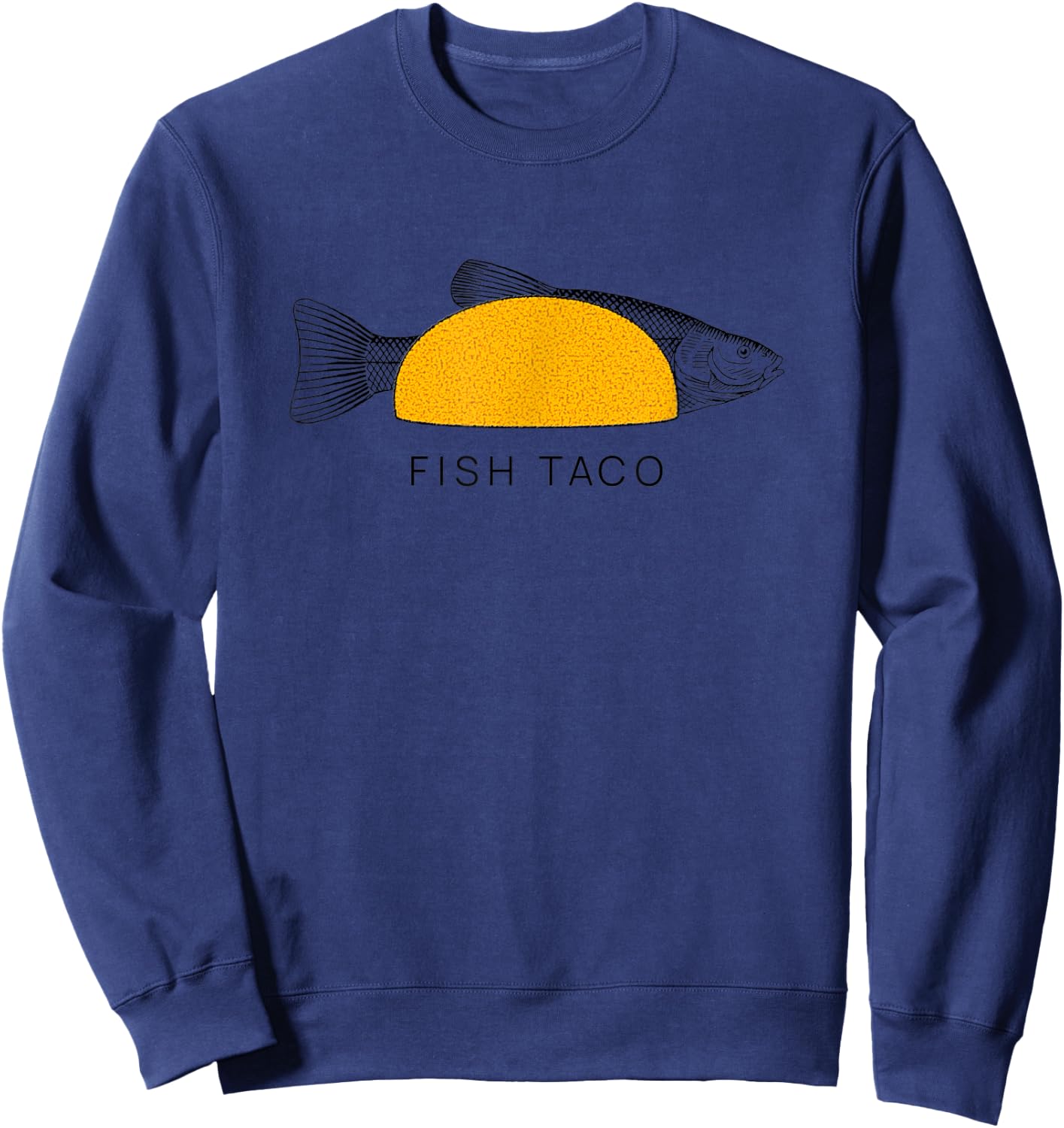 Fish Taco Sweatshirt - Sweatshirt | Navy