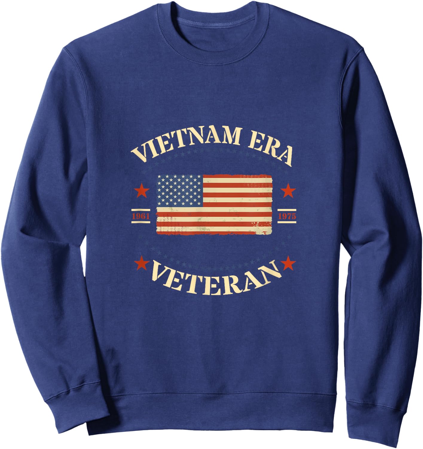 Vietnam Era Veteran 1961 - 1975 Sweatshirt - Sweatshirt | Navy