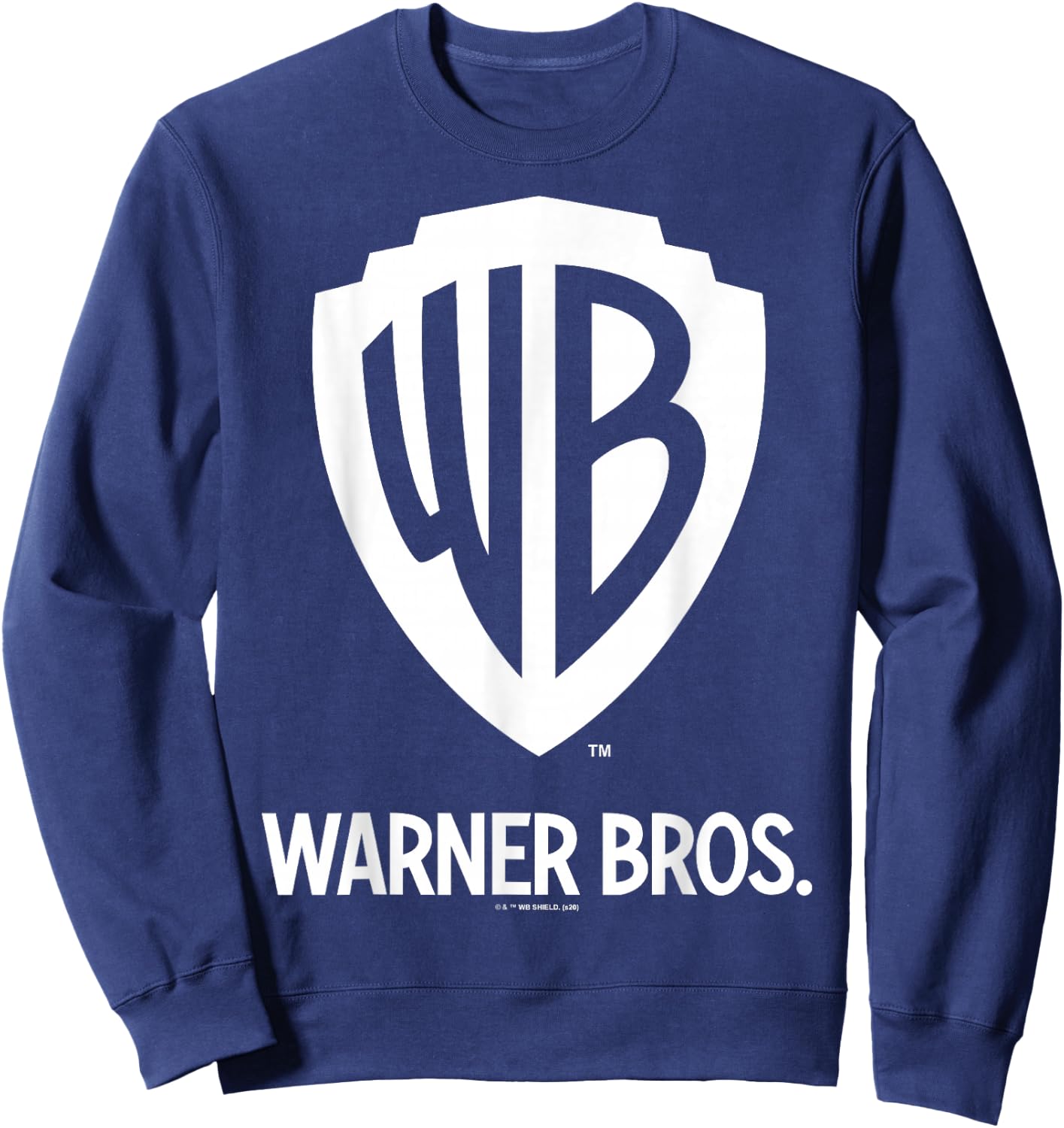 Warner Brothers WB Blue Logo C1 Small Sweatshirt - Sweatshirt | Navy