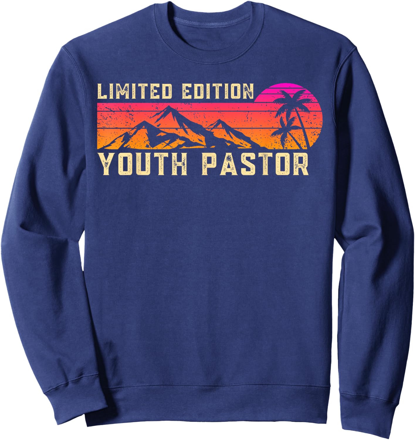 Youth Pastor Job Birthday Worker Professional Sweatshirt - Sweatshirt | Navy