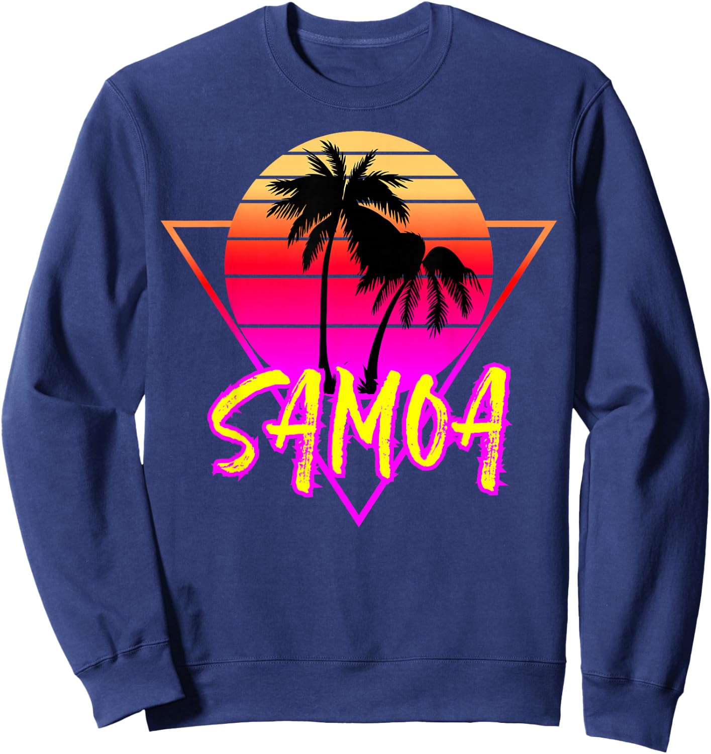 American Samoa Samoan Polynesian Pacific Island Shirt Sweatshirt - Sweatshirt | Navy