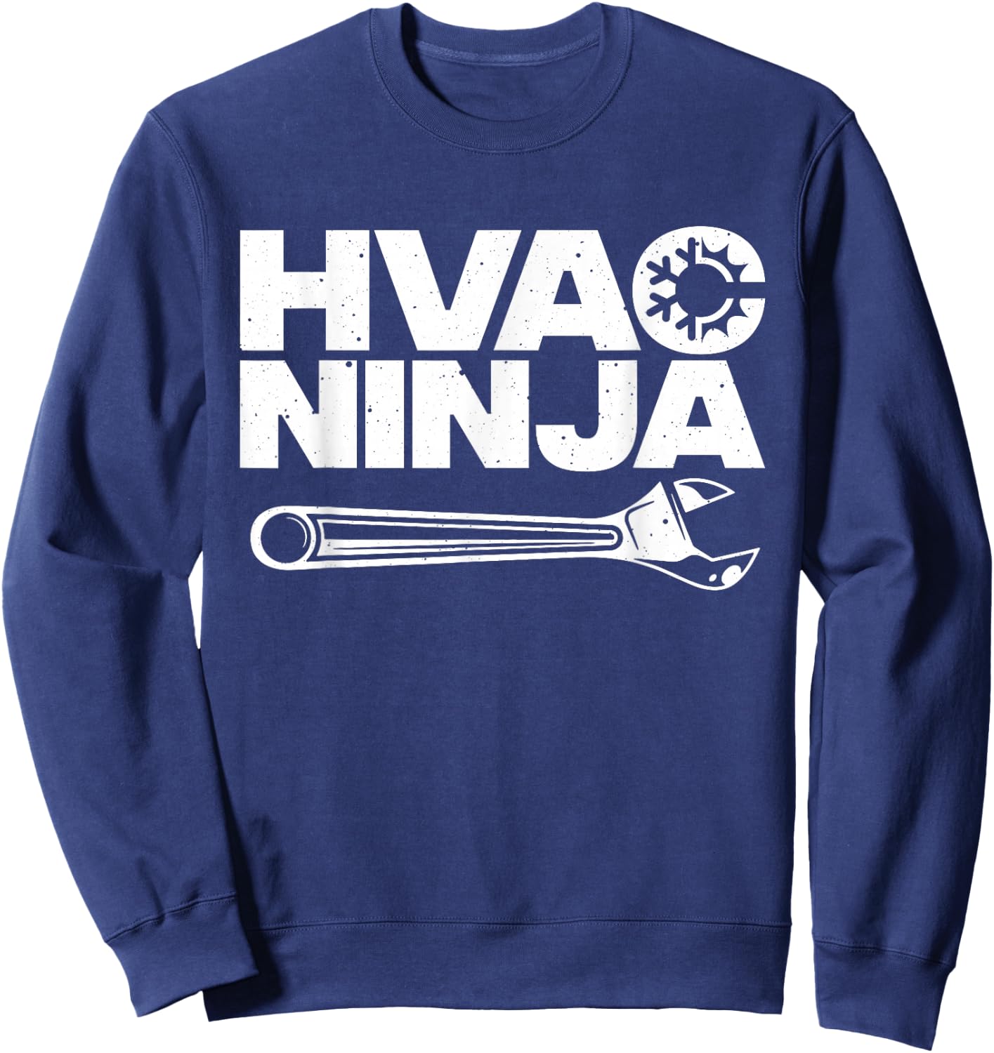 Funny HVAC Gift Cool Technician Air Condition Lover Sweatshirt - Sweatshirt | Navy