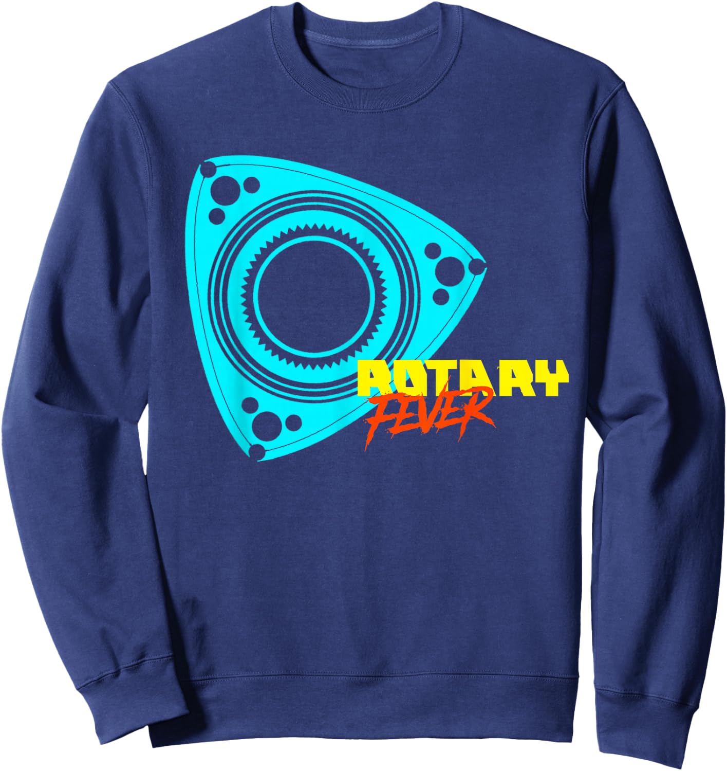 Rotary Fever Rotary Engine Sweatshirt - Sweatshirt | Navy