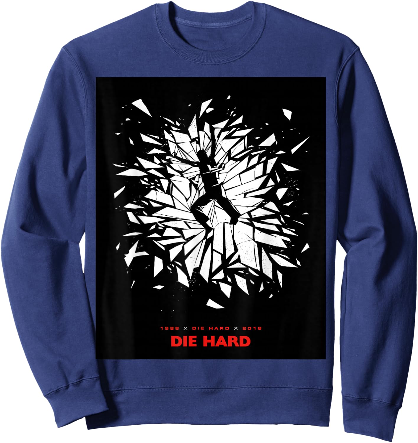 The Hard Movie Shattered Glass Sweatshirt - Sweatshirt | Navy