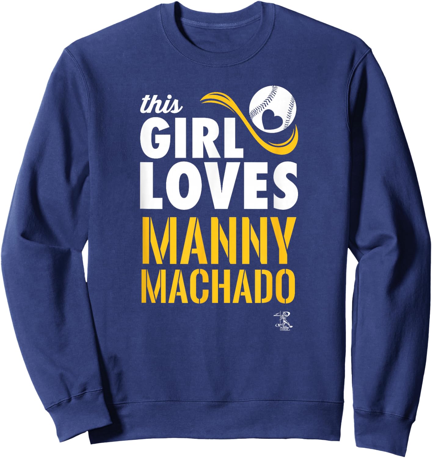 Manny Machado This Girl Loves Gameday Sweatshirt - Sweatshirt | Navy
