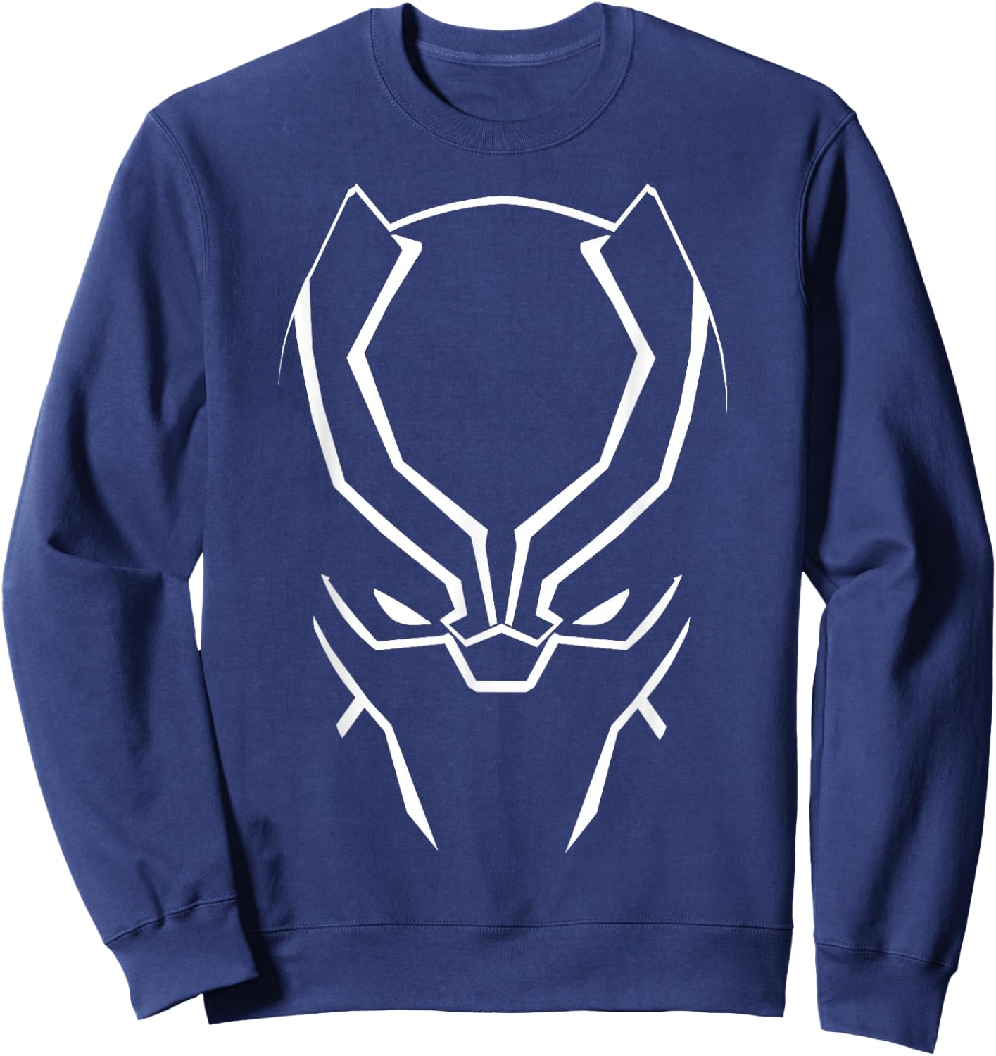 Marvel Avengers Black Panther Big Face Sweatshirt - Sweatshirt | Navy