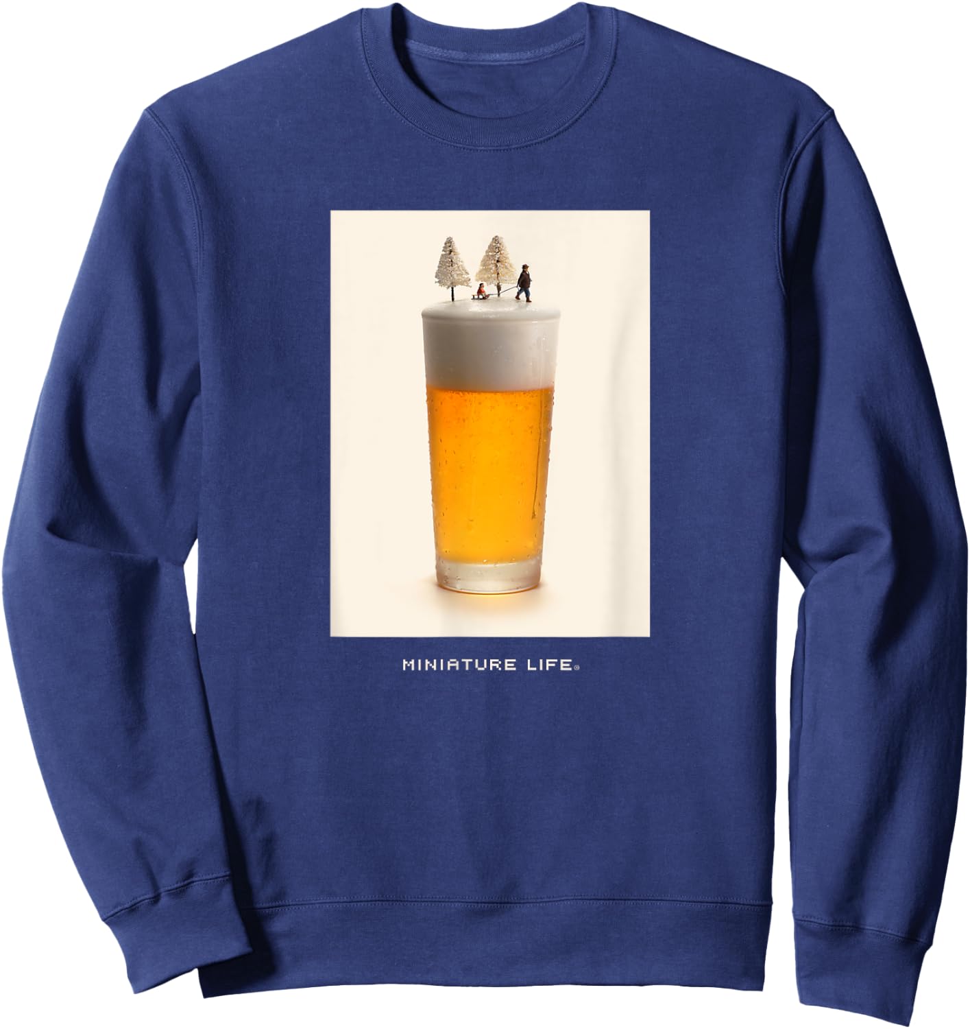 Cold Beer Sweatshirt - Sweatshirt | Navy