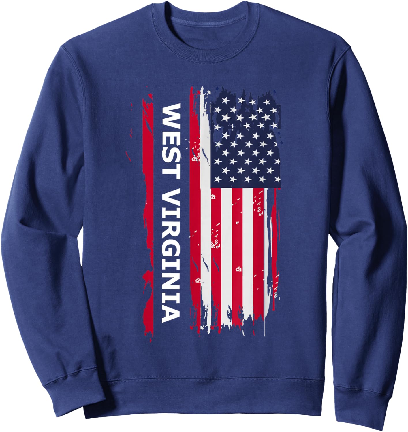 State Of West Virginia Sweatshirt - Sweatshirt | Navy