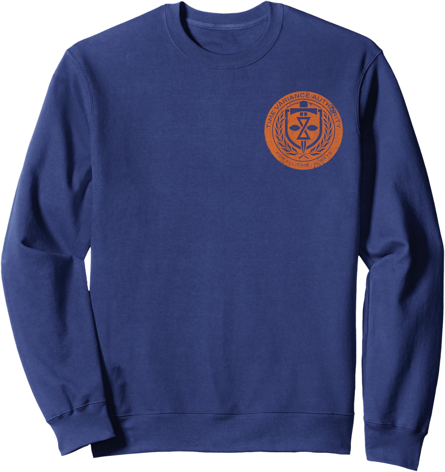 Marvel Loki Time Variance Authority Front and Back Sweatshirt - Sweatshirt | Navy