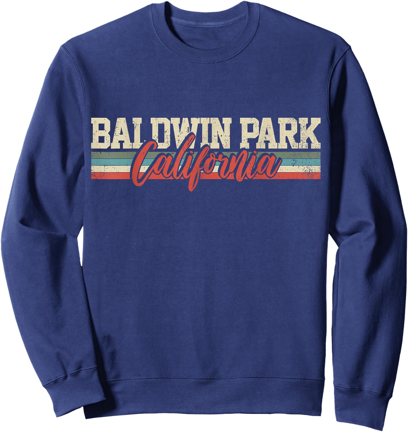 Baldwin Park California Sweatshirt - Sweatshirt | Navy