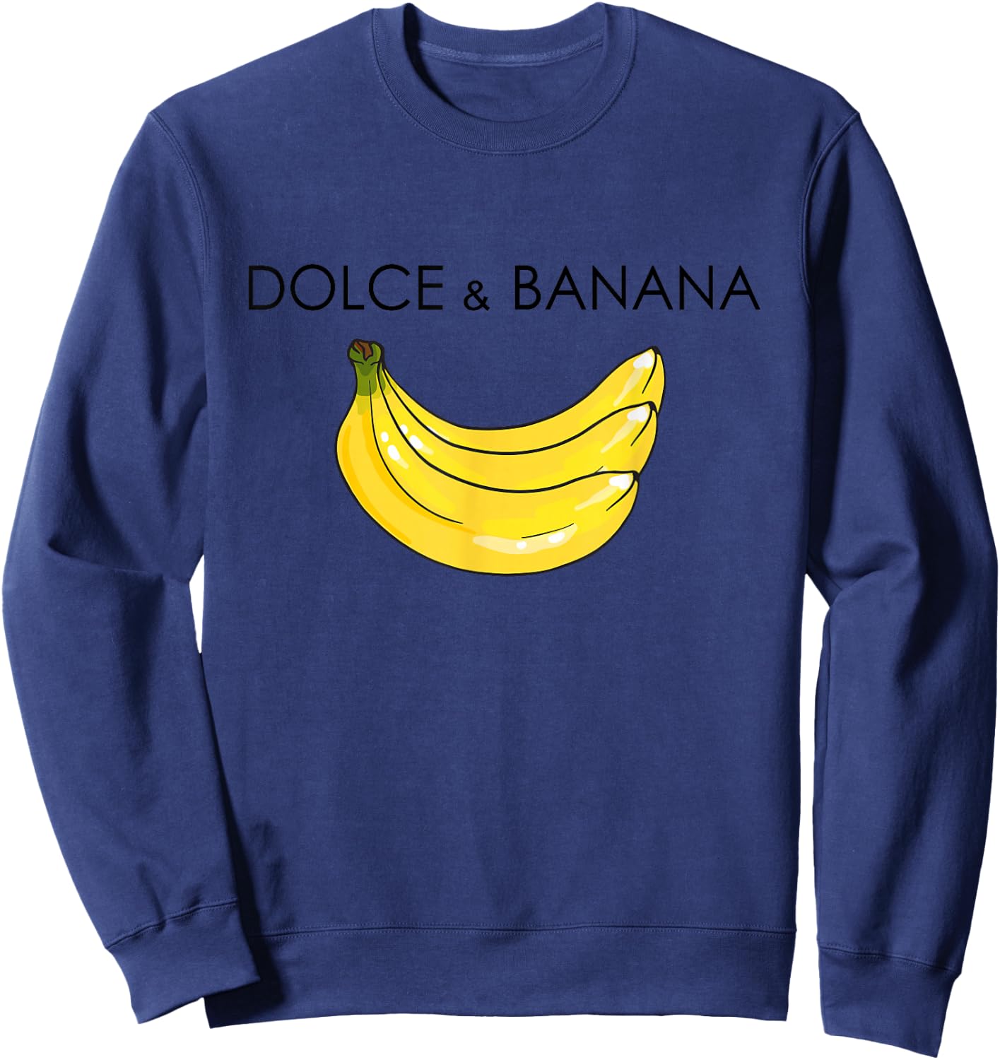 Funny And Banana Funny Banana Fruit Fruit Costume Sweatshirt - Sweatshirt | Navy