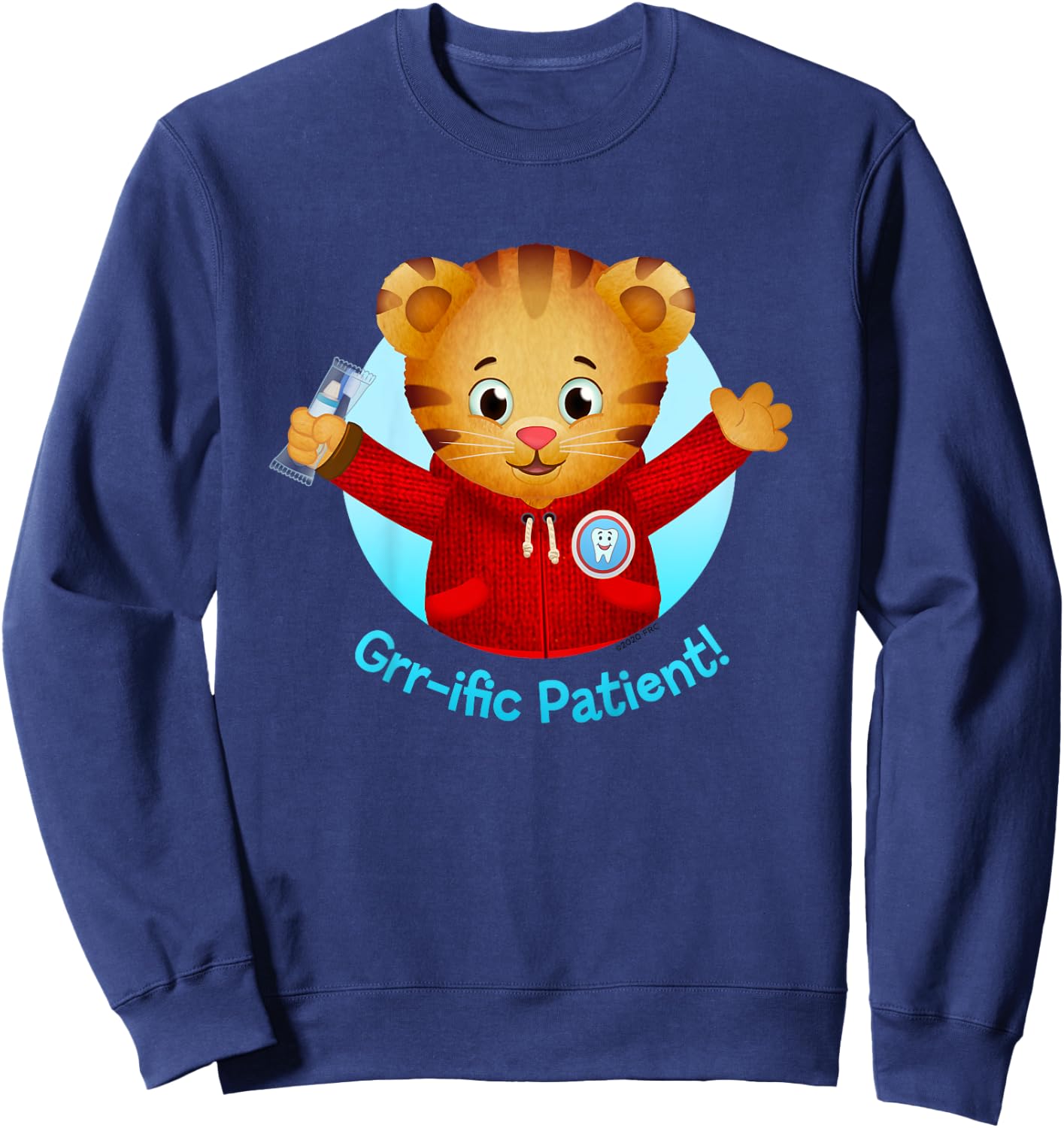 Daniel Tiger's Neighborhood: Grr-ific Patient Sweatshirt - Sweatshirt | Navy