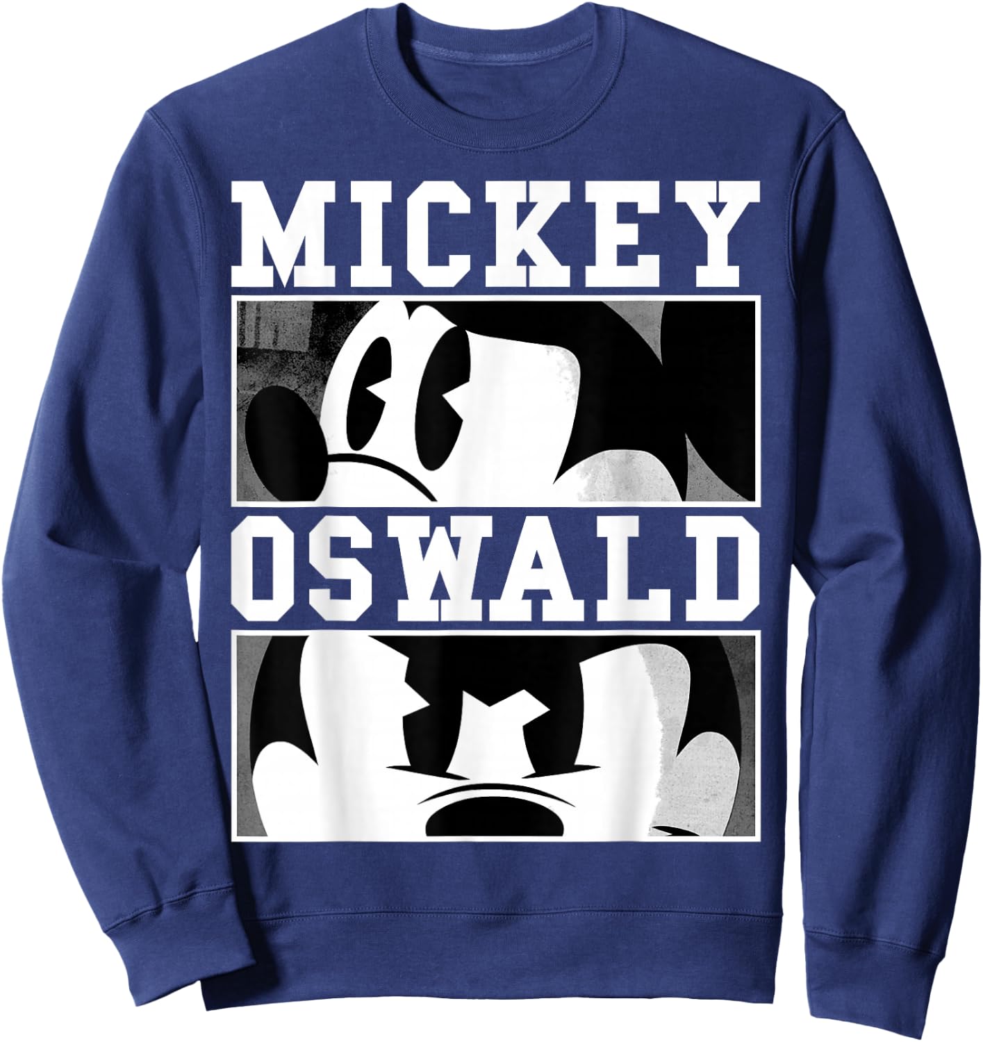 Disney Epic Mickey and Oswald Panels Sweatshirt - Sweatshirt | Navy