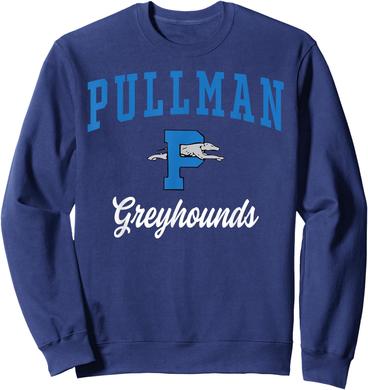 Pullman High School Greyhounds Sweatshirt - Sweatshirt | Navy