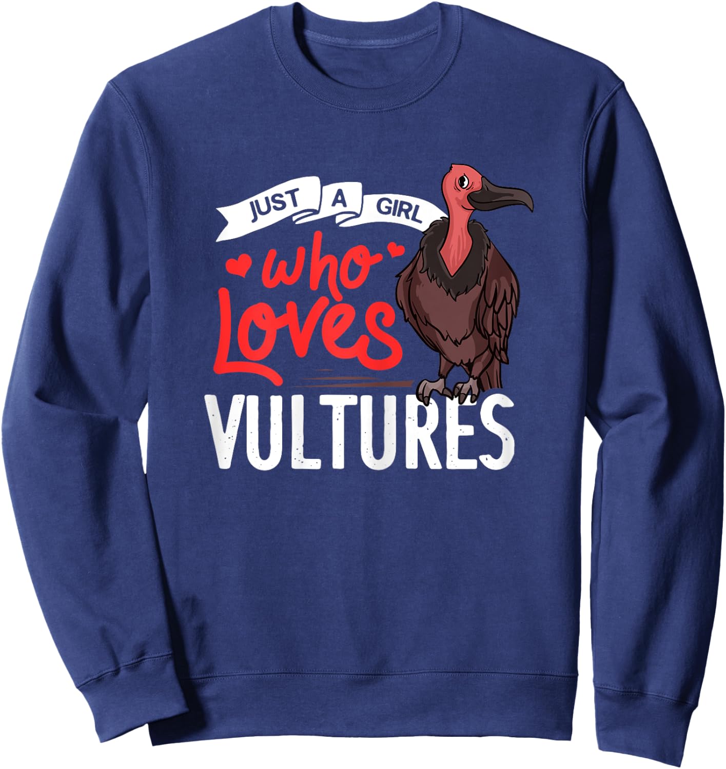 Turkey Vulture Buzzard Scavenger Bird Sweatshirt - Sweatshirt | Navy