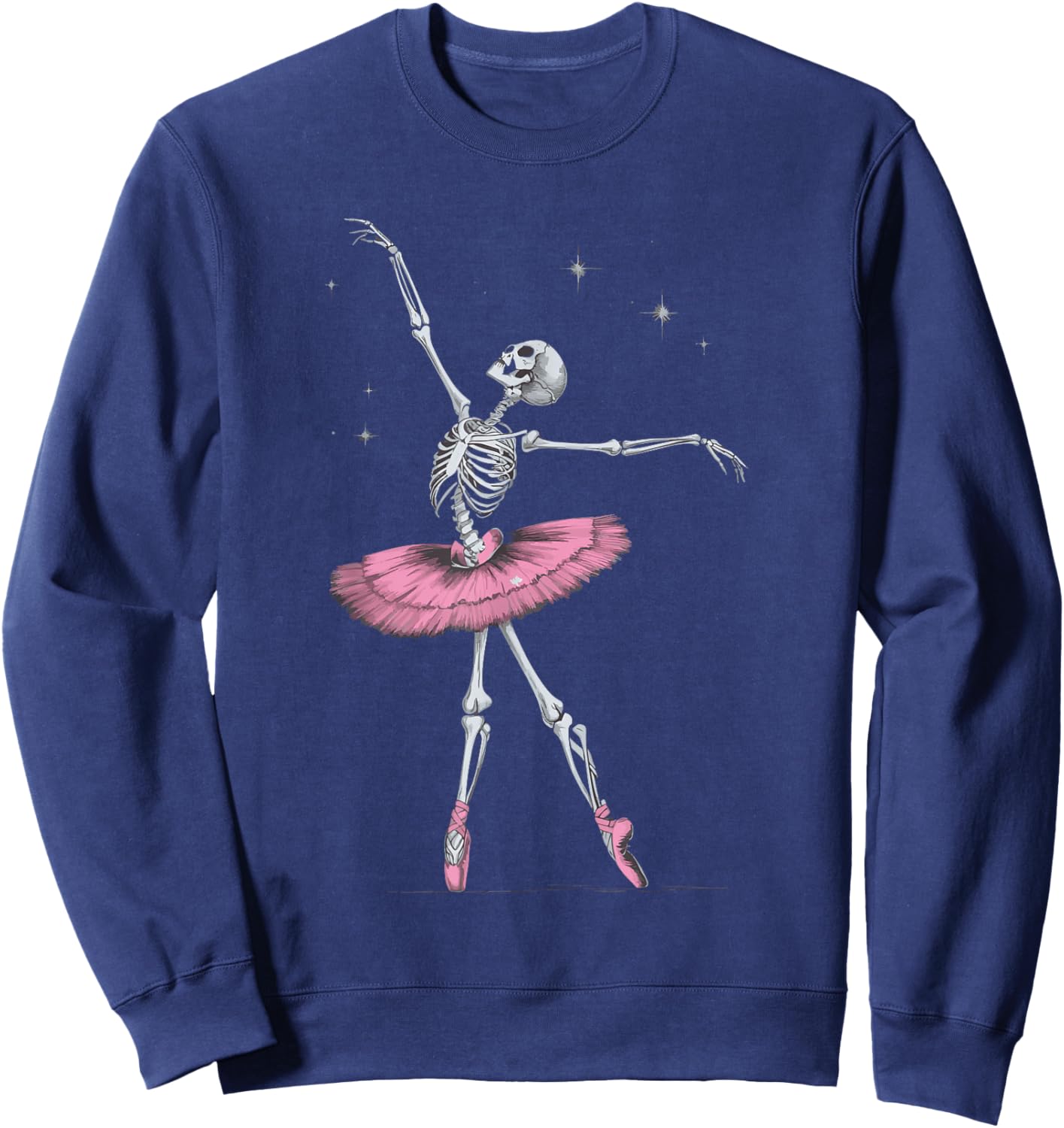 Skeleton Ballet Sweatshirt - Sweatshirt | Navy