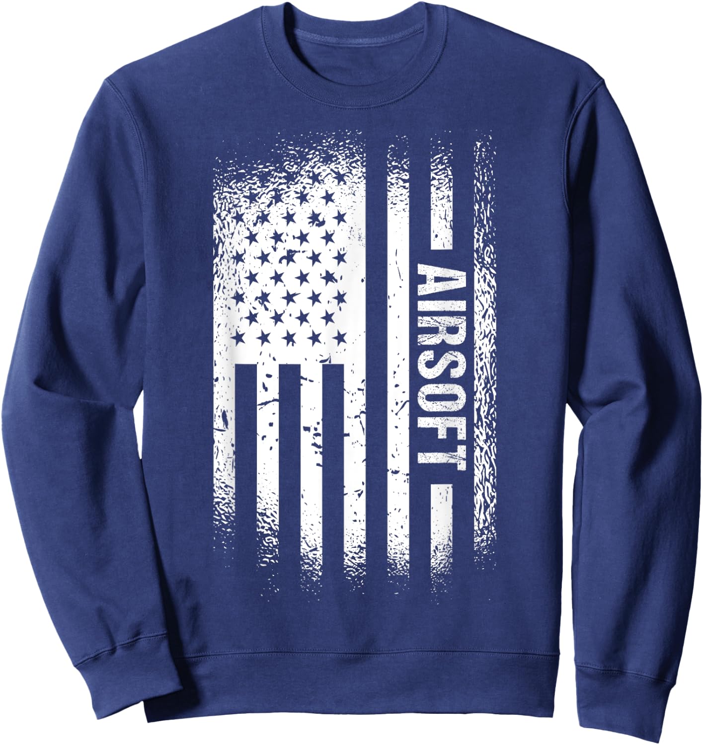 Sport Us Flag Airsoft Sweatshirt - Sweatshirt | Navy