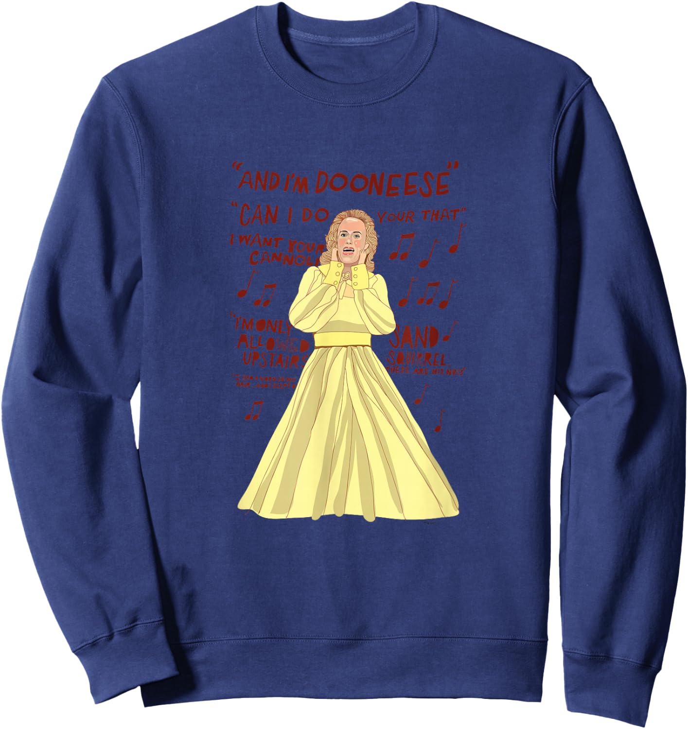 Saturday Night Live Dooneese Hilarious Sweatshirt - Sweatshirt | Navy