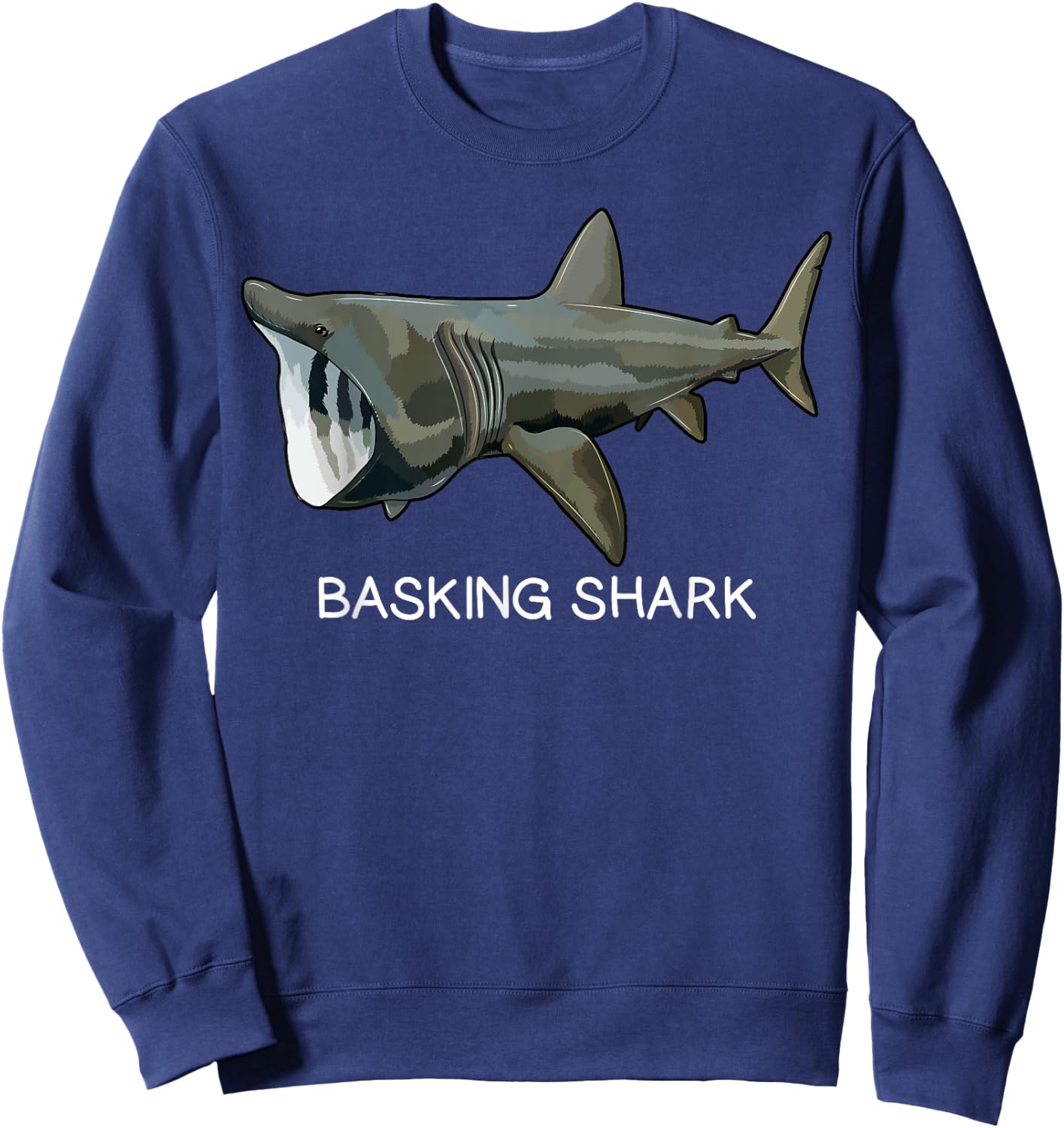 Basking Shark Lover Sweatshirt - Sweatshirt | Navy