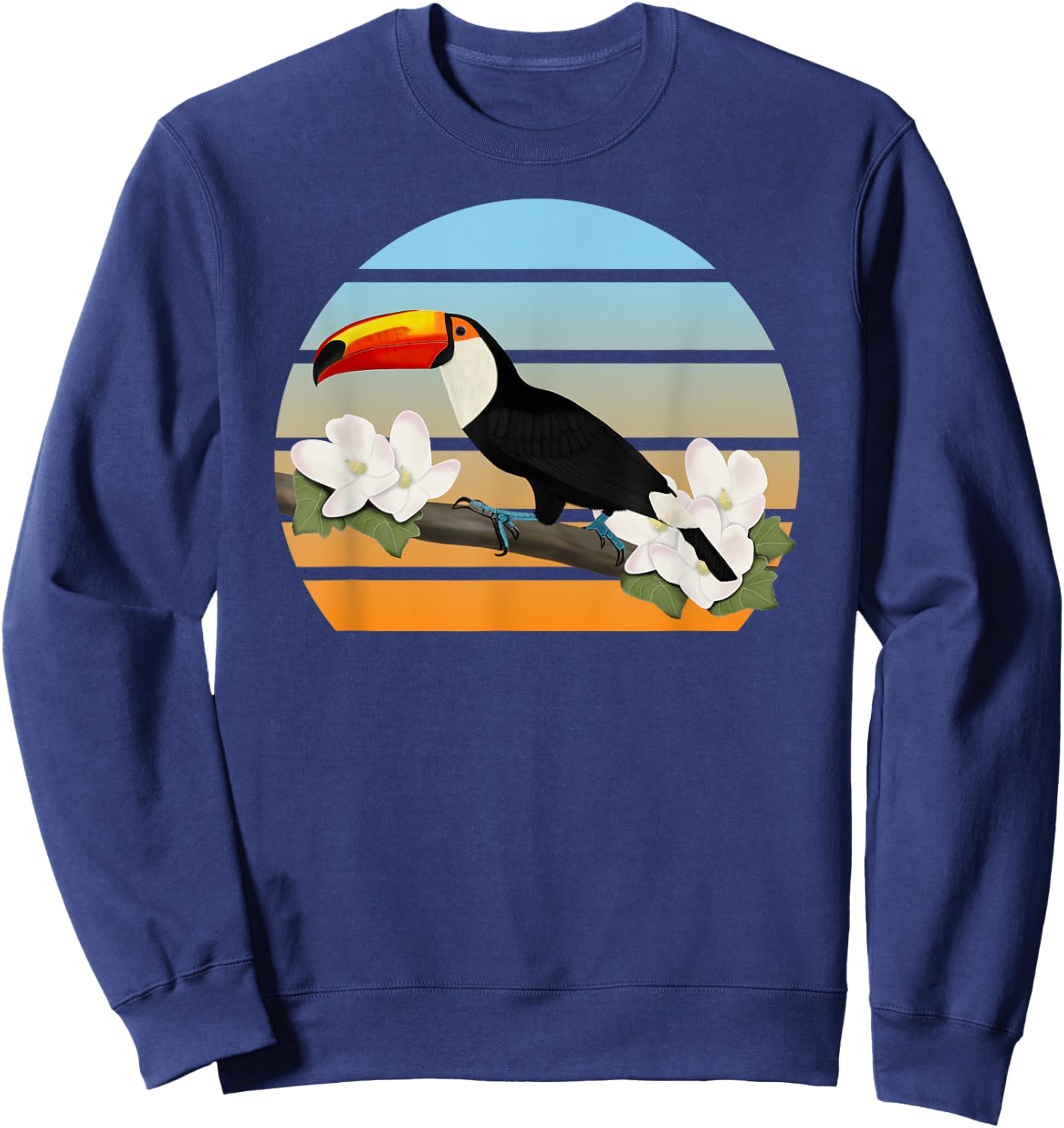 Toucan Bird Birder Birdlover Birdwatcher Animal Biologist Sweatshirt - Sweatshirt | Navy