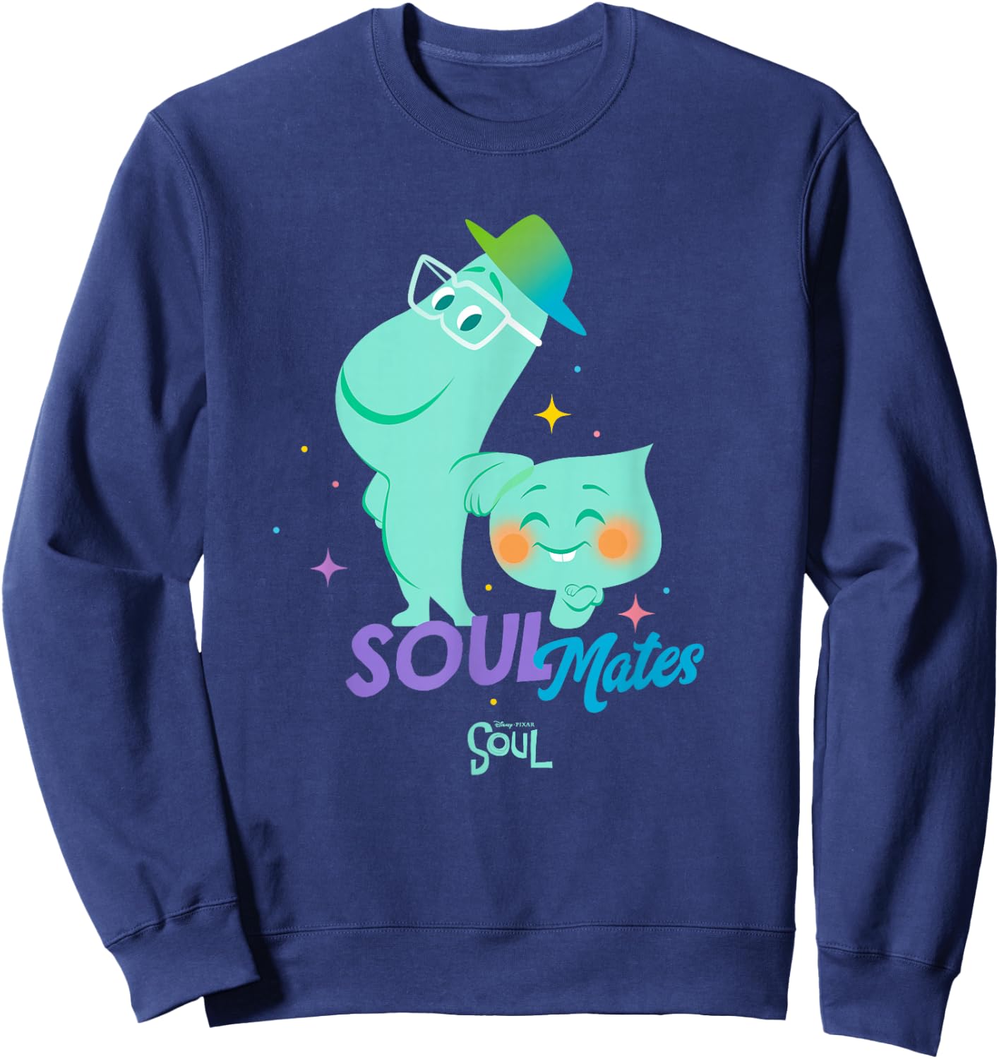Disney and Pixar's Soul Mates Joe and 22 Sweatshirt - Sweatshirt | Navy