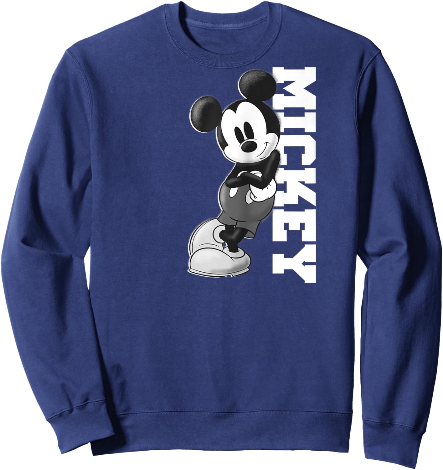 Disney Mickey and Friends Mickey Mouse Lean Raglan Baseball Sweatshirt - Sweatshirt | Navy