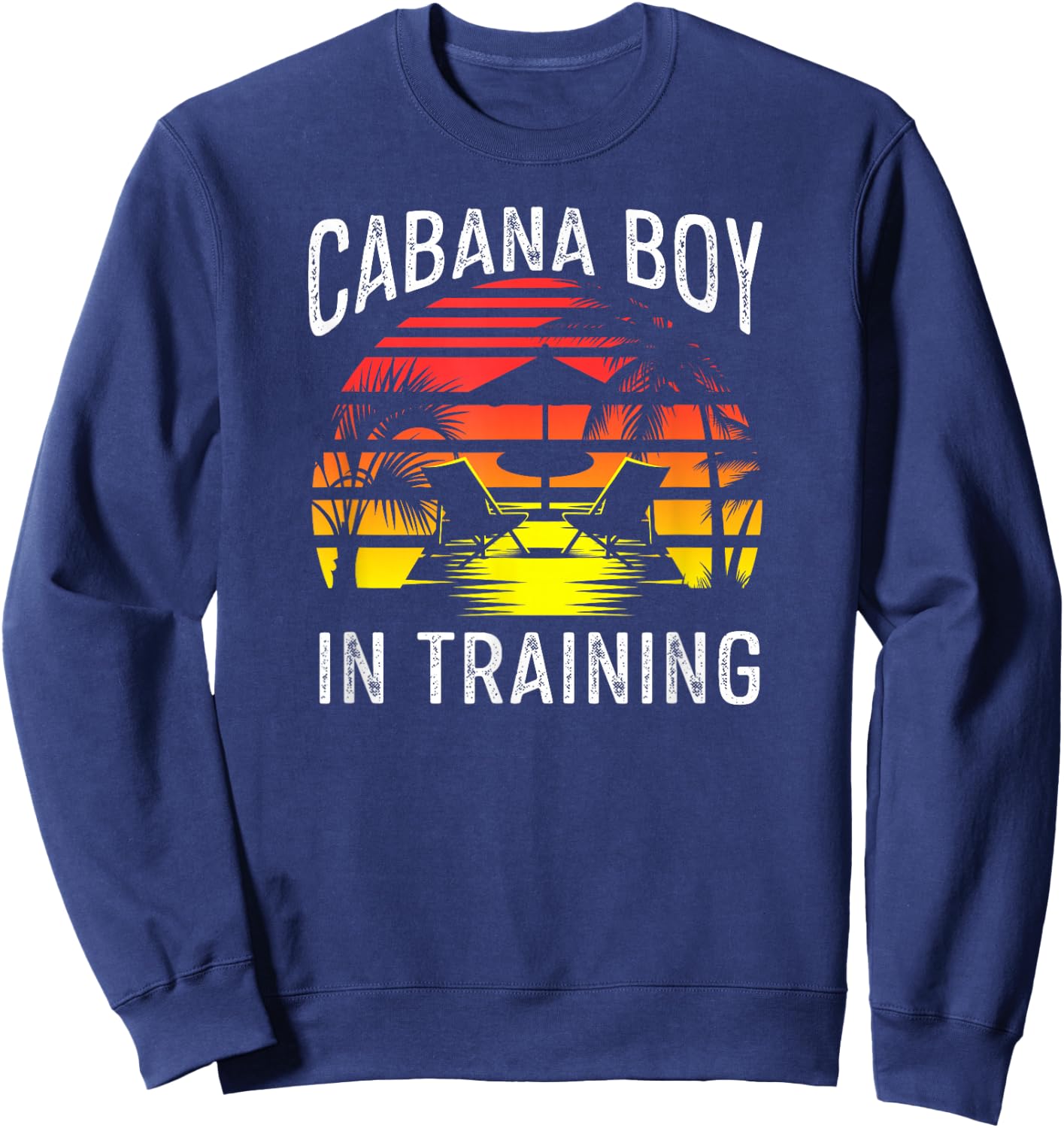 Cabana Boy In Training Sweatshirt - Sweatshirt | Navy