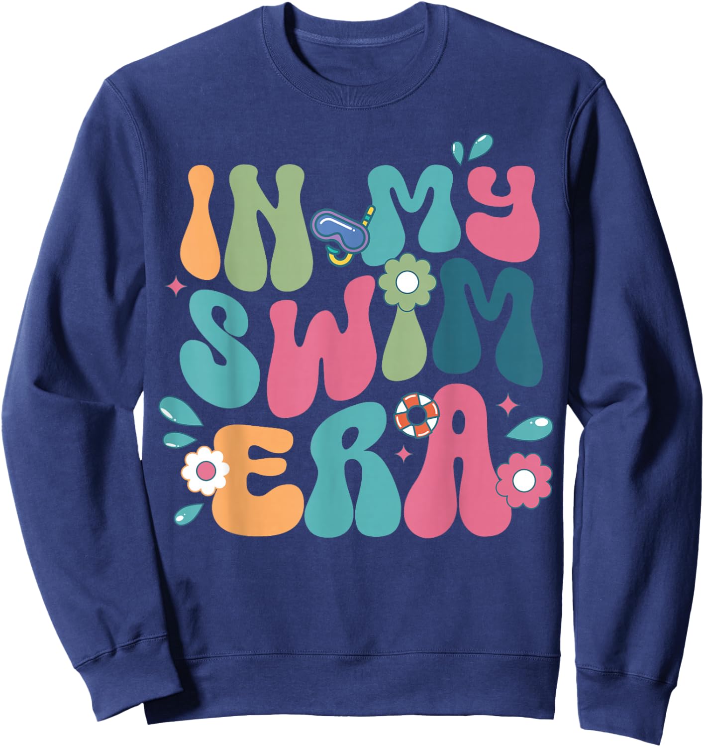 In My Swim Era Sweatshirt - Sweatshirt | Navy