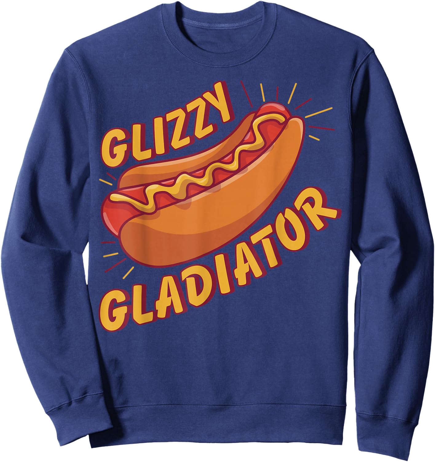 Glizzy Gladiator Sweatshirt - Sweatshirt | Navy
