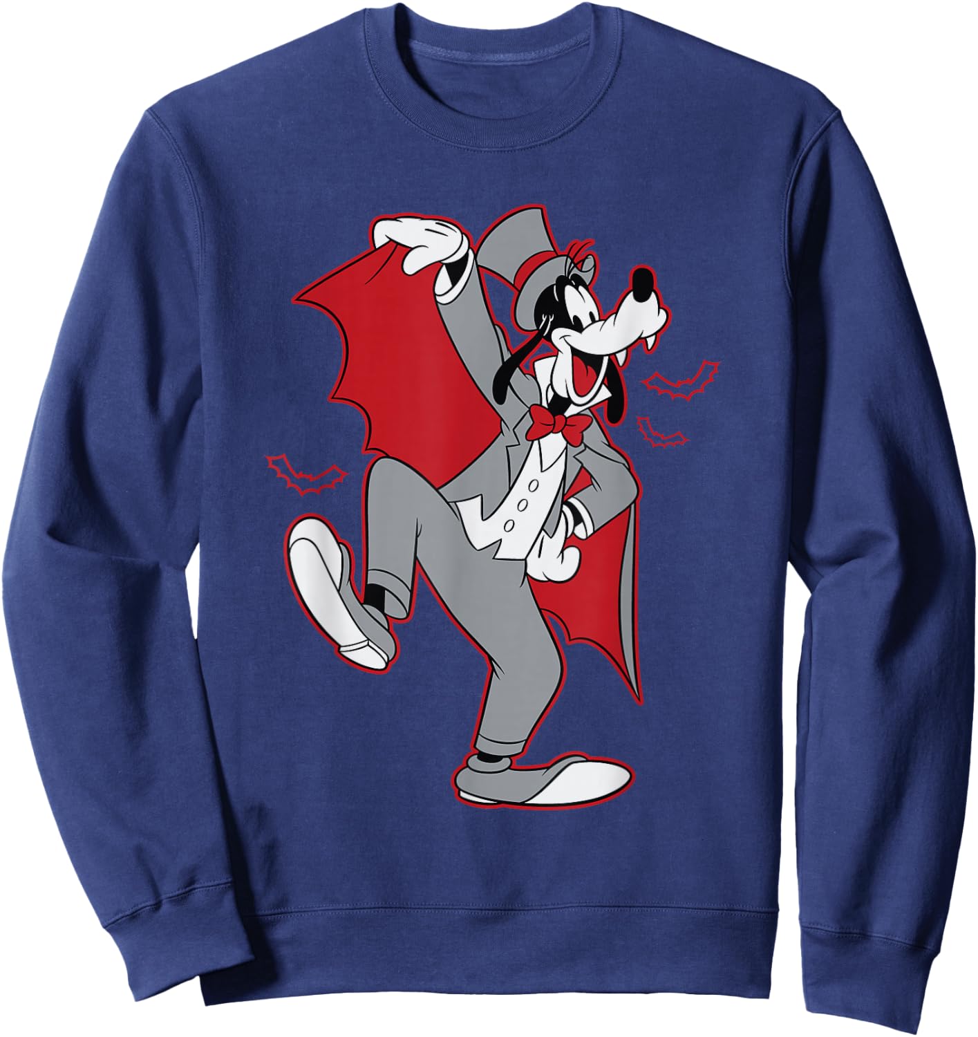 Disney Goofy in Dracula Halloween Costume Sweatshirt - Sweatshirt | Navy