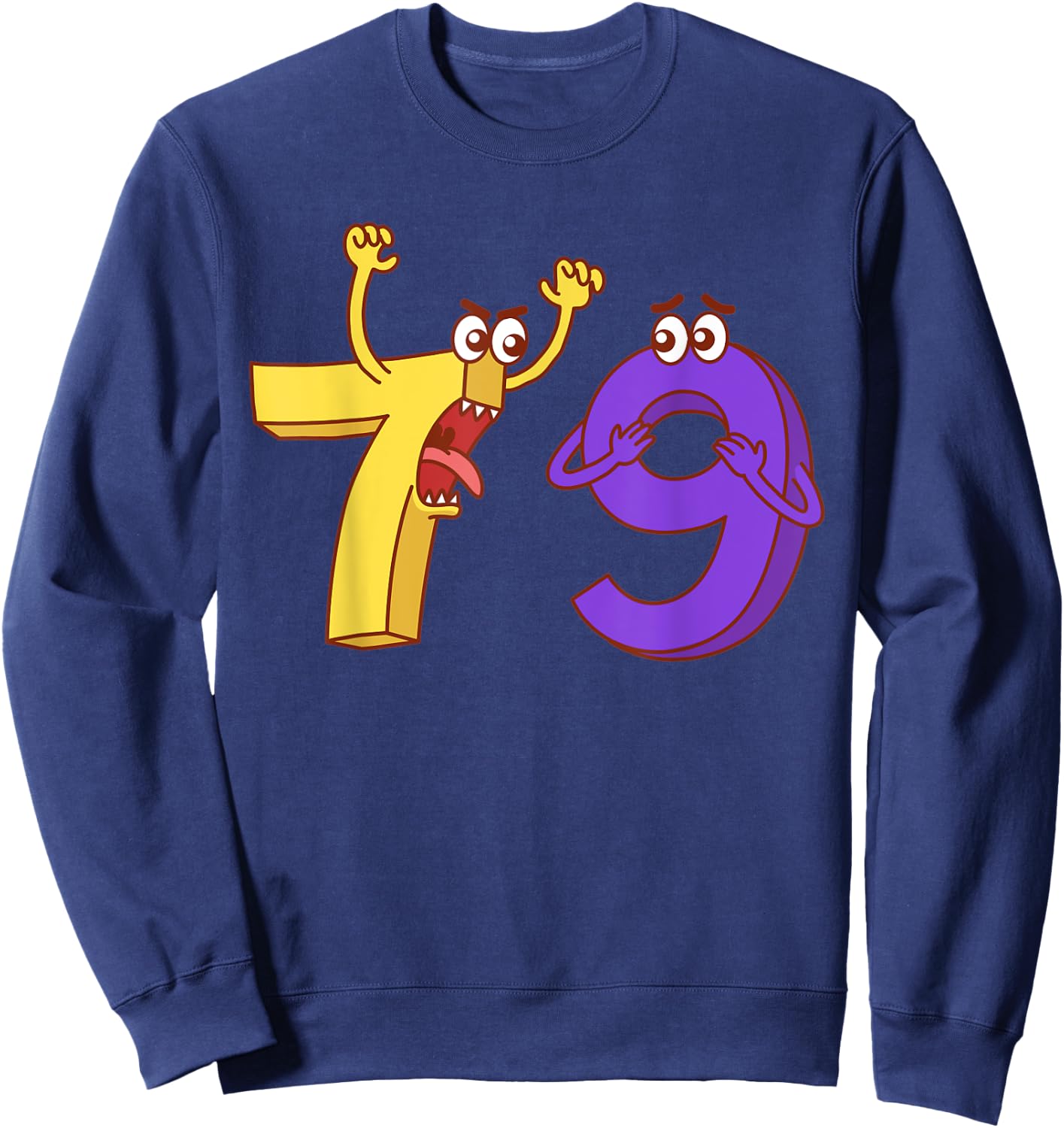 7 Ate 9 Sweatshirt - Sweatshirt | Navy
