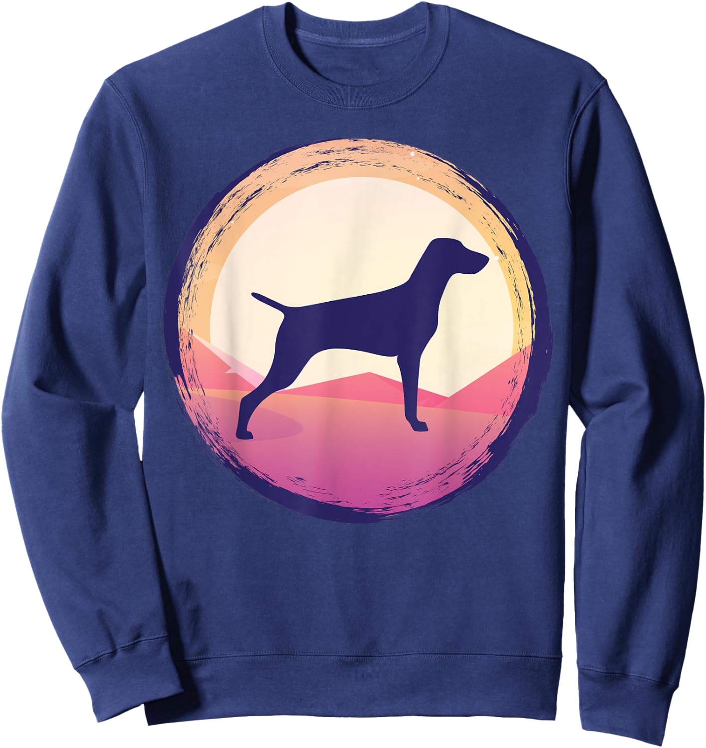 Weimaraner Dog Breed Sweatshirt - Sweatshirt | Navy