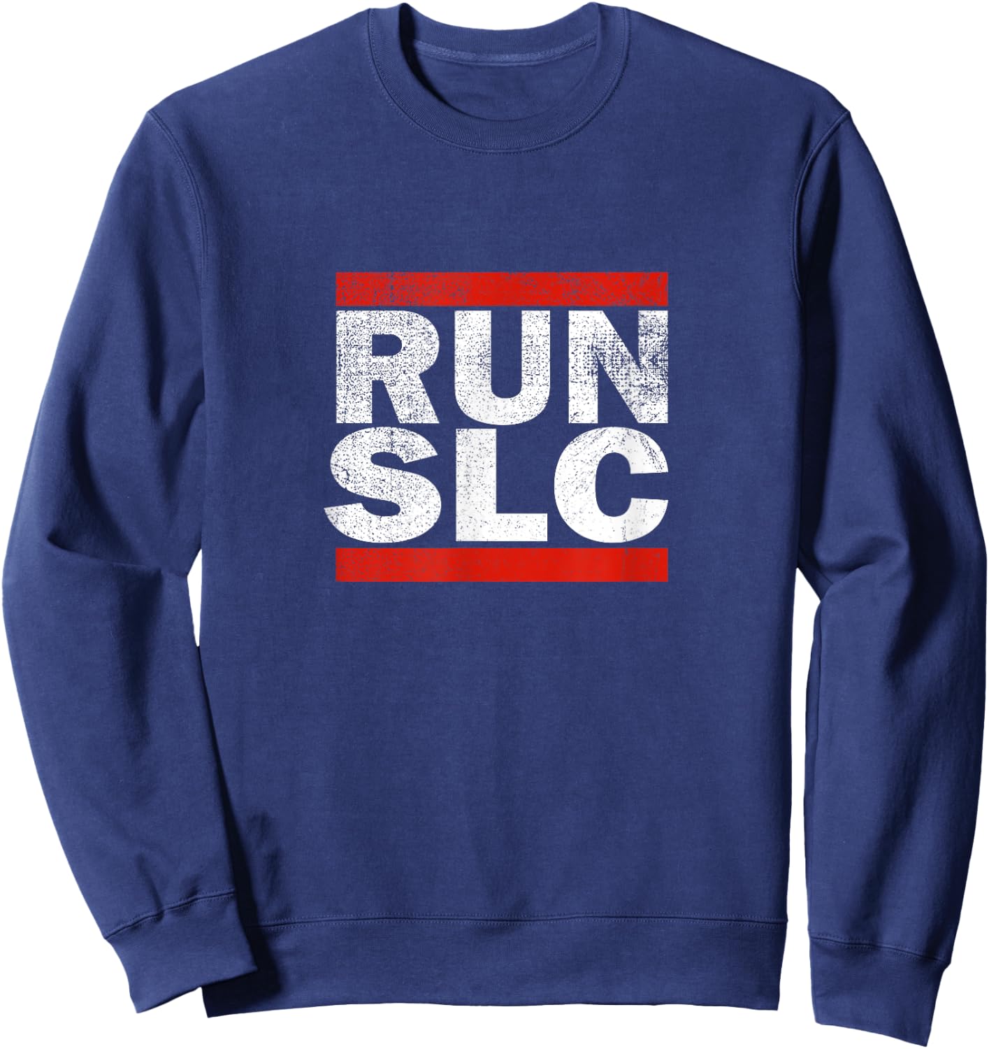 Run SLC Salt Lake City Sweatshirt - Sweatshirt | Navy