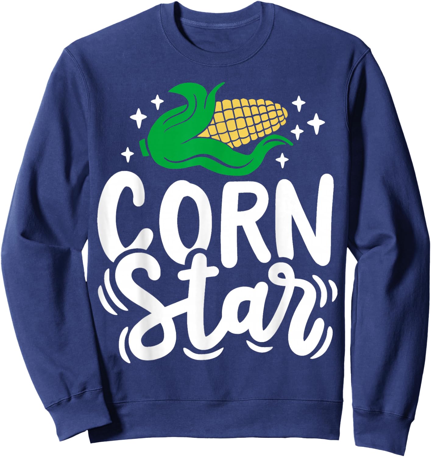 Corn Corn Star Sweatshirt - Sweatshirt | Navy