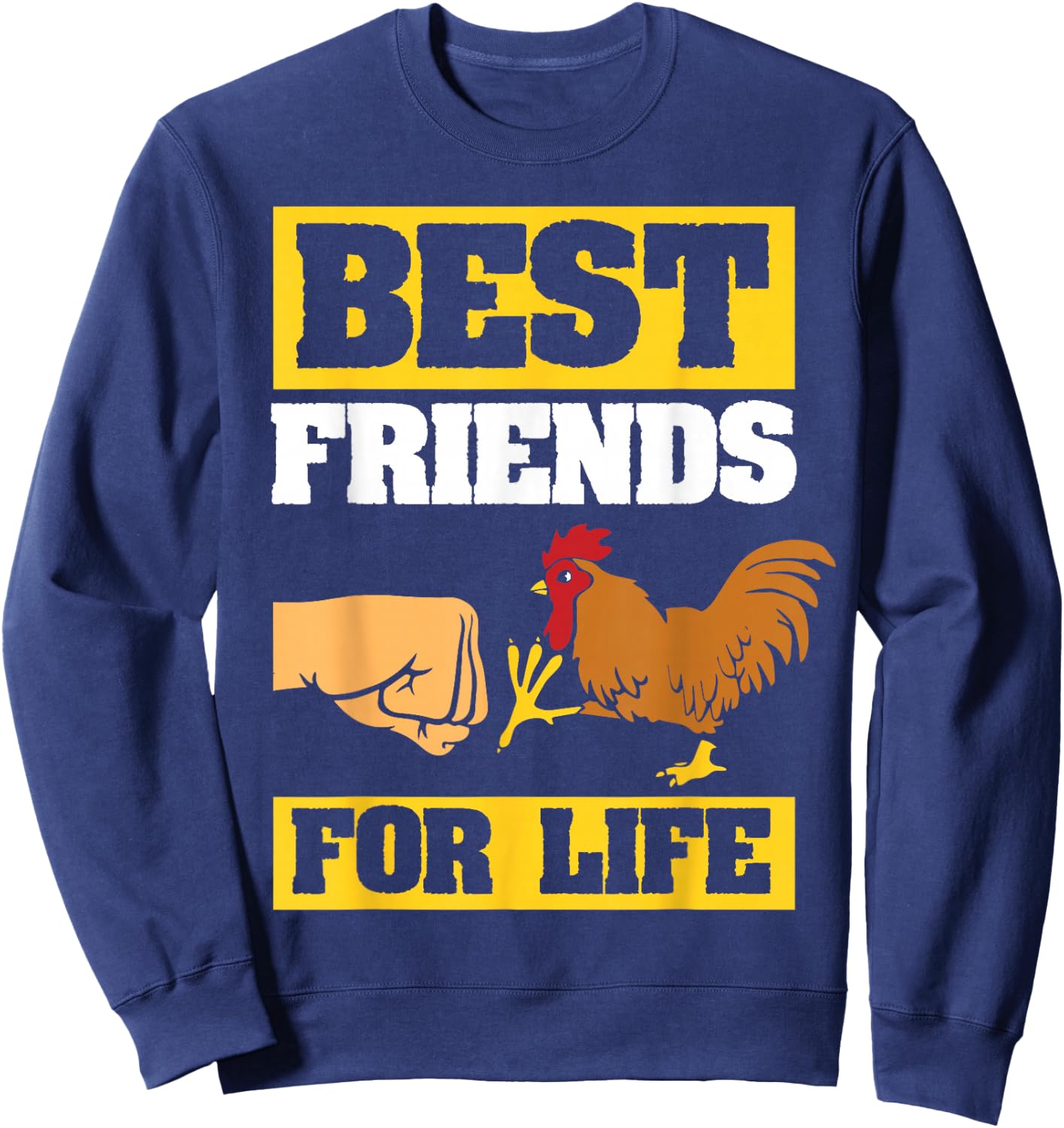 Best Friend Chicken Whisper Sweatshirt - Sweatshirt | Navy