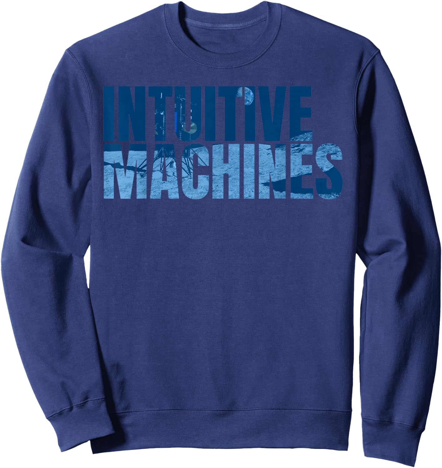 Intuitive Machines IM-1 Window , Black, Small Sweatshirt - Sweatshirt | Navy