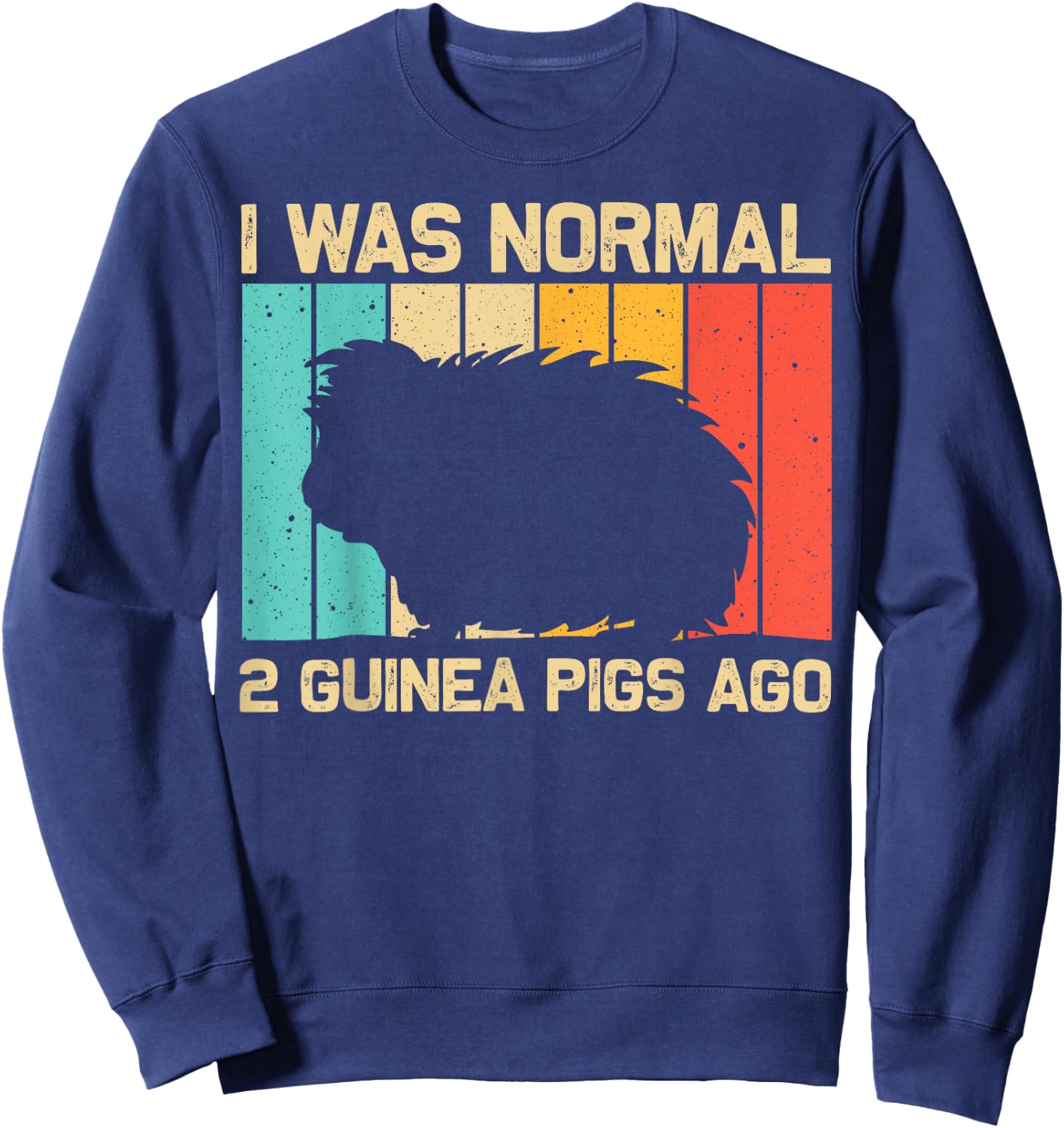 Cool Guinea Pig Women Guinea Pig Lovers Owner Sweatshirt - Sweatshirt | Navy