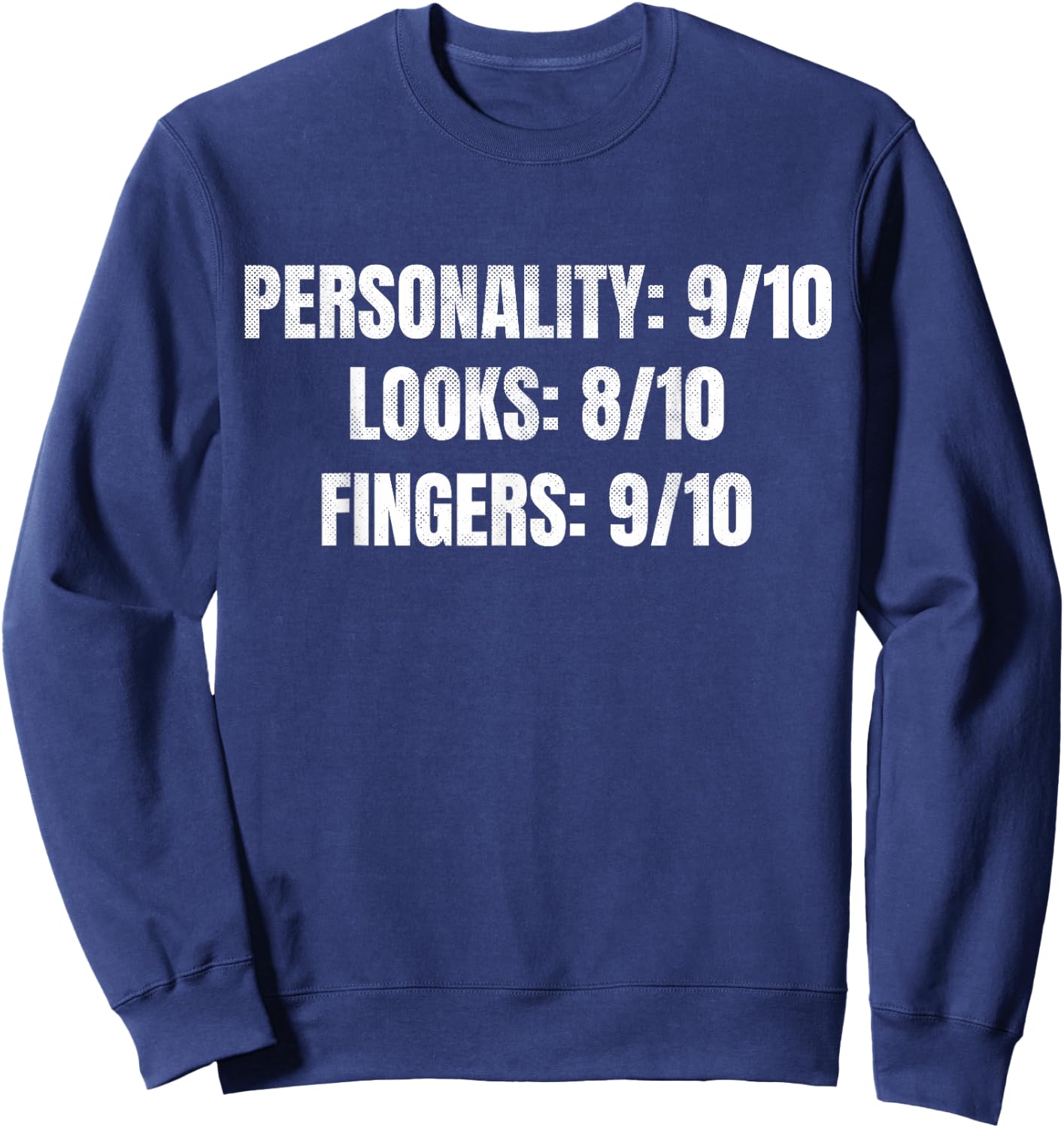 Finger Amputee Amputated Missing Finger Recovery Sweatshirt - Sweatshirt | Navy