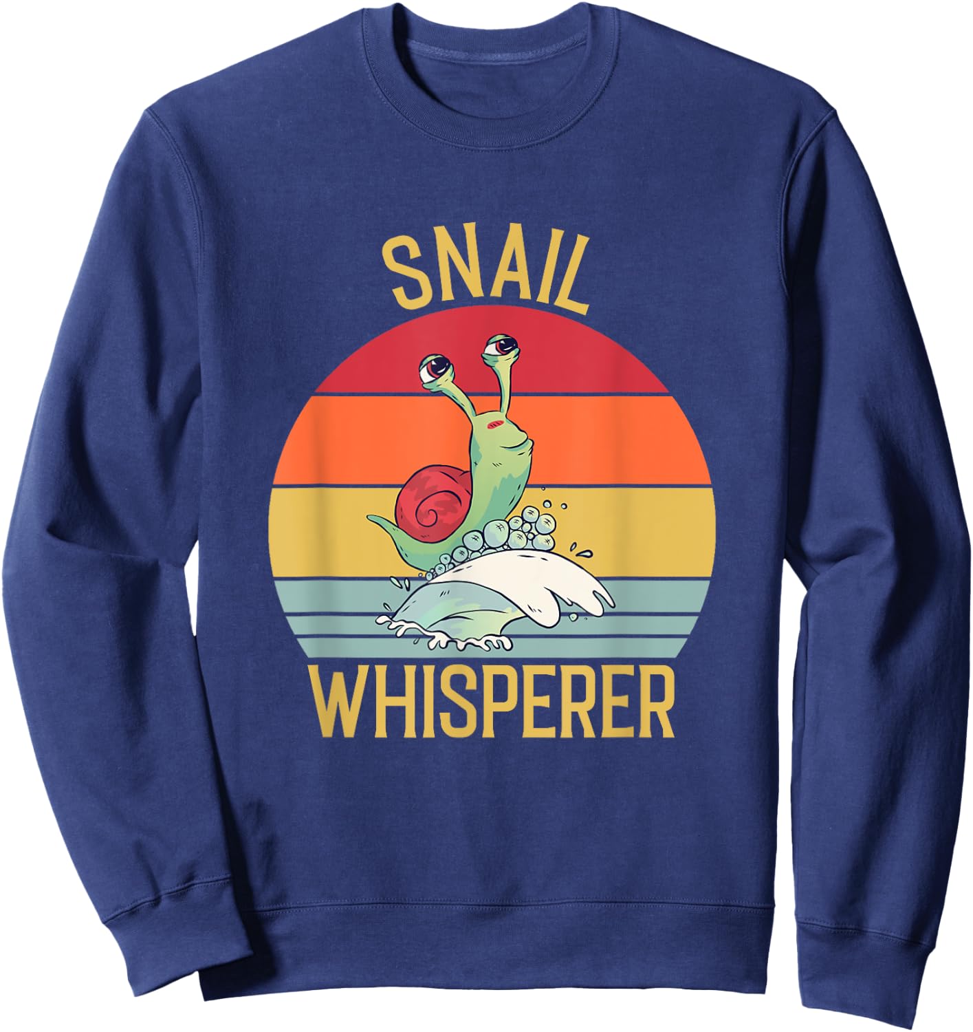 Snail Whisperer Sweatshirt - Sweatshirt | Navy