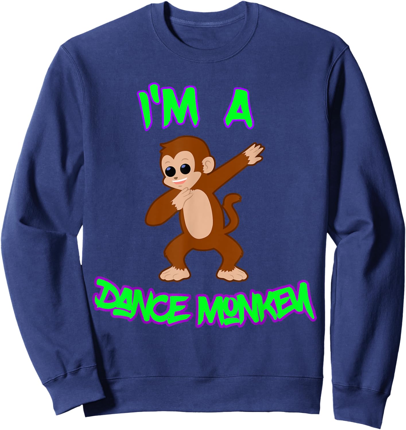 Dance Monkey Sweatshirt - Sweatshirt | Navy