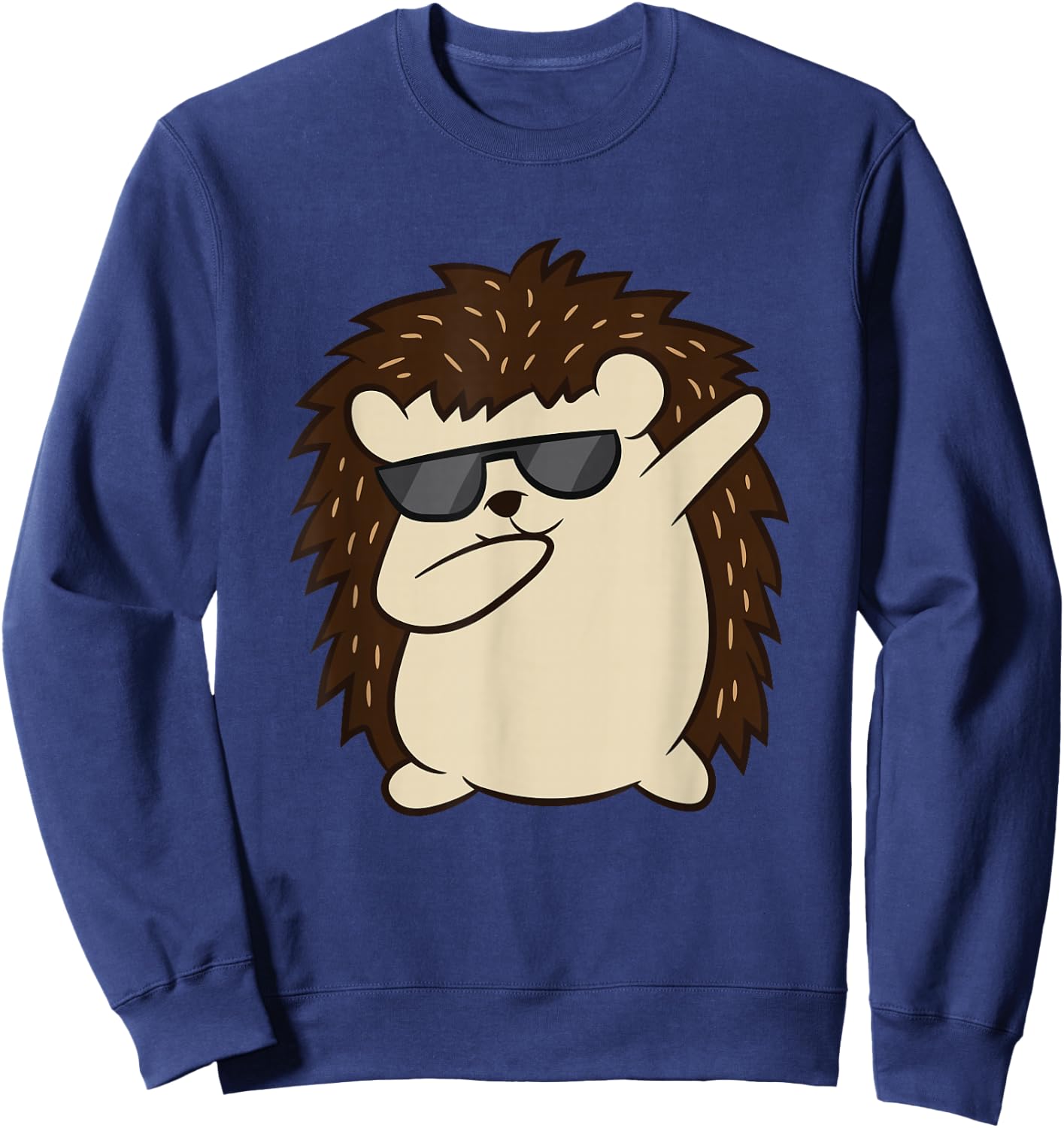 Dabbing Hedgehog Love Hedgehogs Sweatshirt - Sweatshirt | Navy